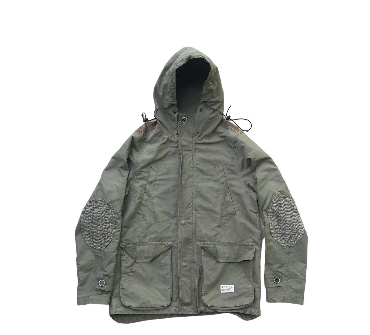Harris Tweed × Silas Silas x Harris Tweed Hybrid Anolog Military Jacket Size US S / EU 44-46 / 1 - 1 Thumbnail