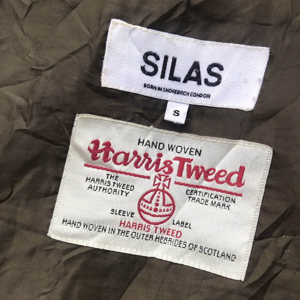 Harris Tweed × Silas Silas x Harris Tweed Hybrid Anolog Military Jacket Size US S / EU 44-46 / 1 - 6 Thumbnail