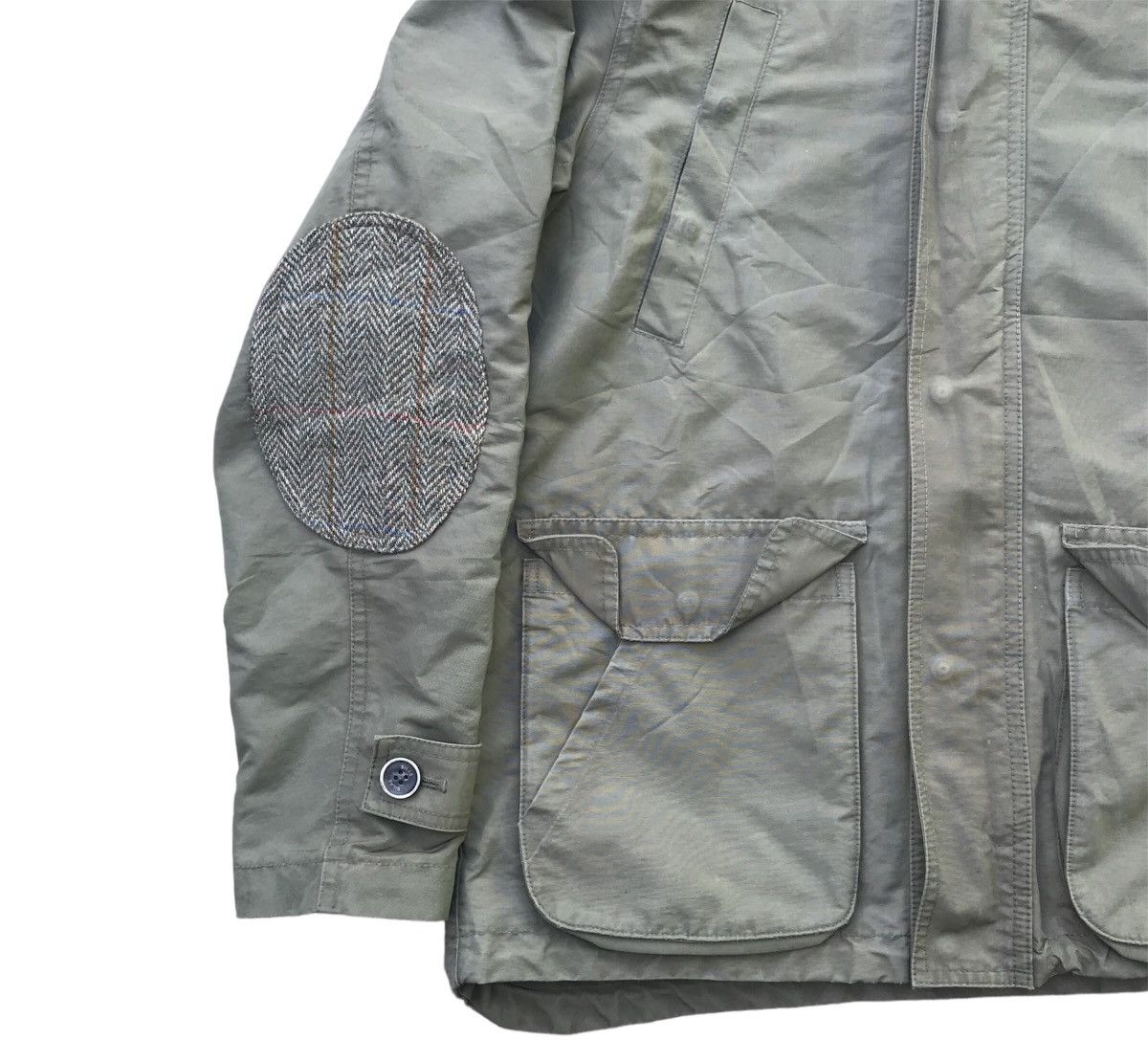 Harris Tweed × Silas Silas x Harris Tweed Hybrid Anolog Military Jacket Size US S / EU 44-46 / 1 - 3 Thumbnail