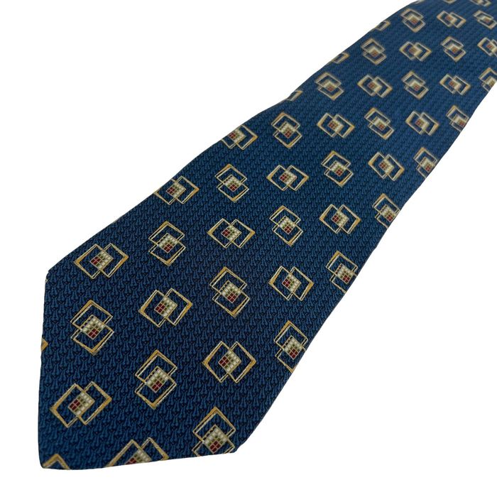 Bill Blass Bill Blass Black Label Necktie 100% Imported Silk Blue Tan ...