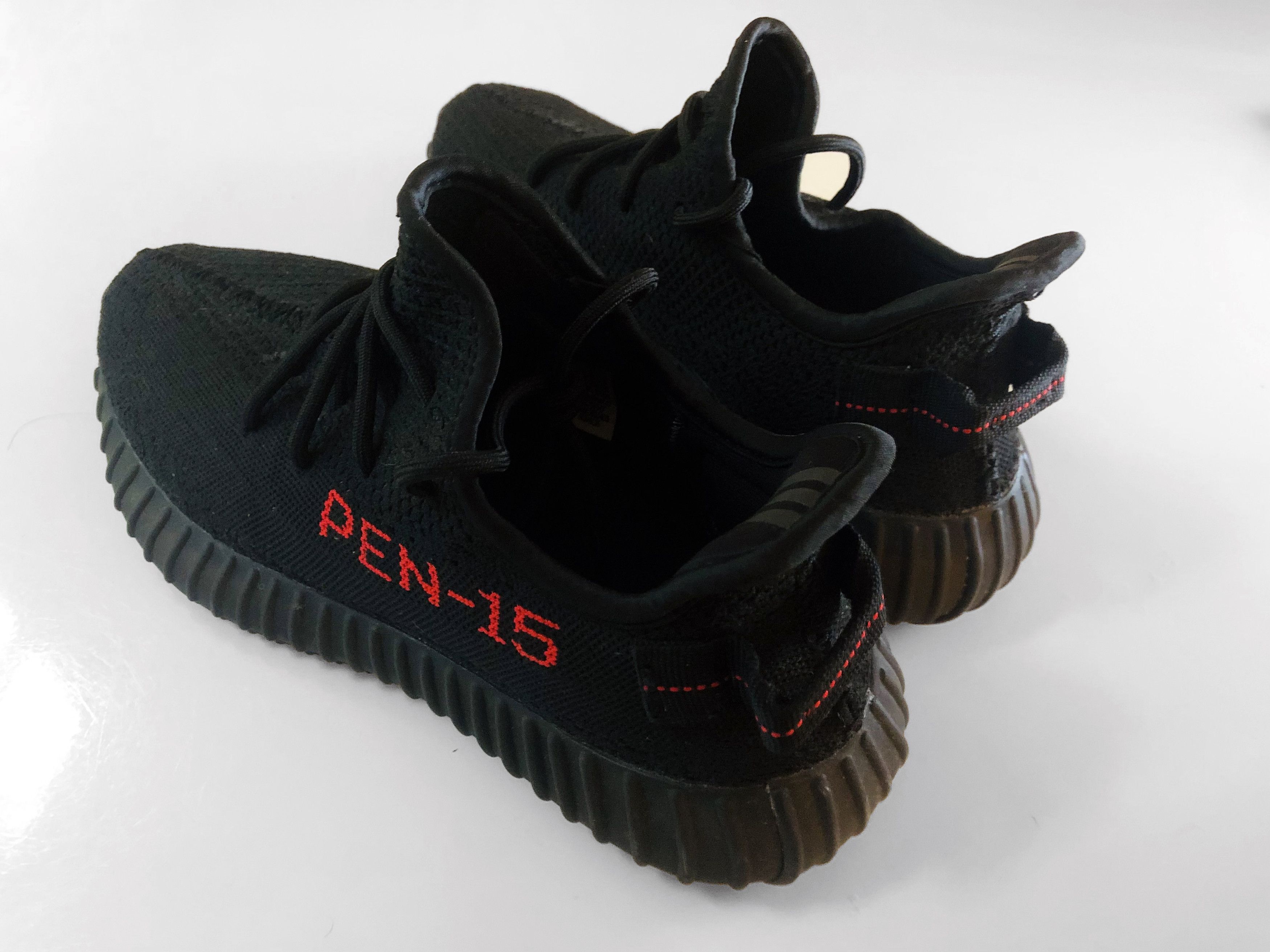 image of New, Boy Worldwide Pen-15 - Bootleg Yeezy 350 V2 in Black, Men's (Size 9)