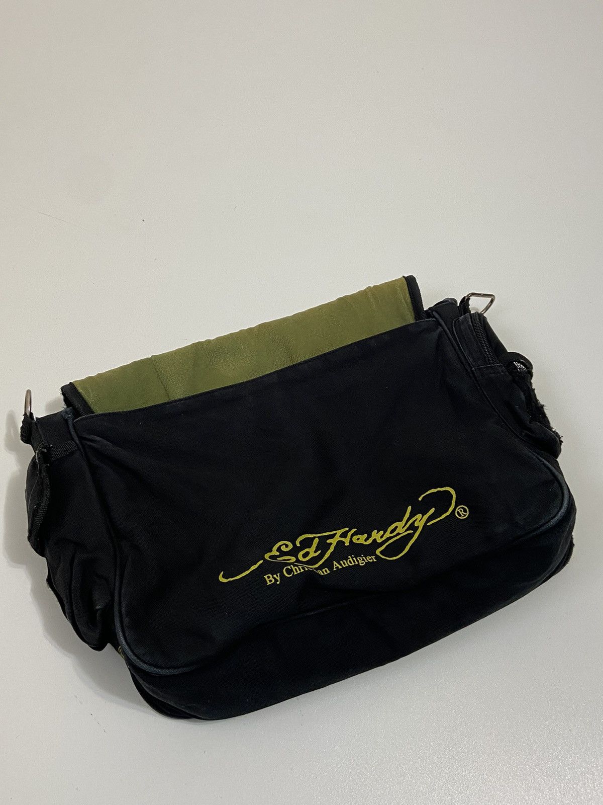 Ed Hardy Vintage Ed Hardy Cristian Audigier Y2K tiger messager bag Size ONE SIZE - 21 Thumbnail