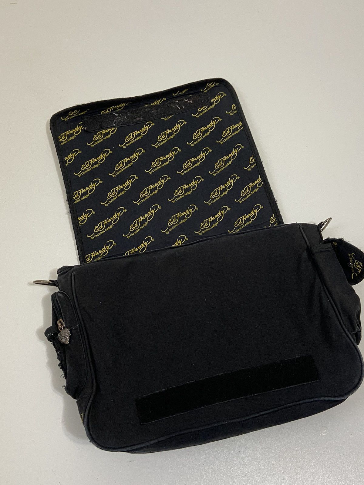Ed Hardy Vintage Ed Hardy Cristian Audigier Y2K tiger messager bag Size ONE SIZE - 7 Thumbnail