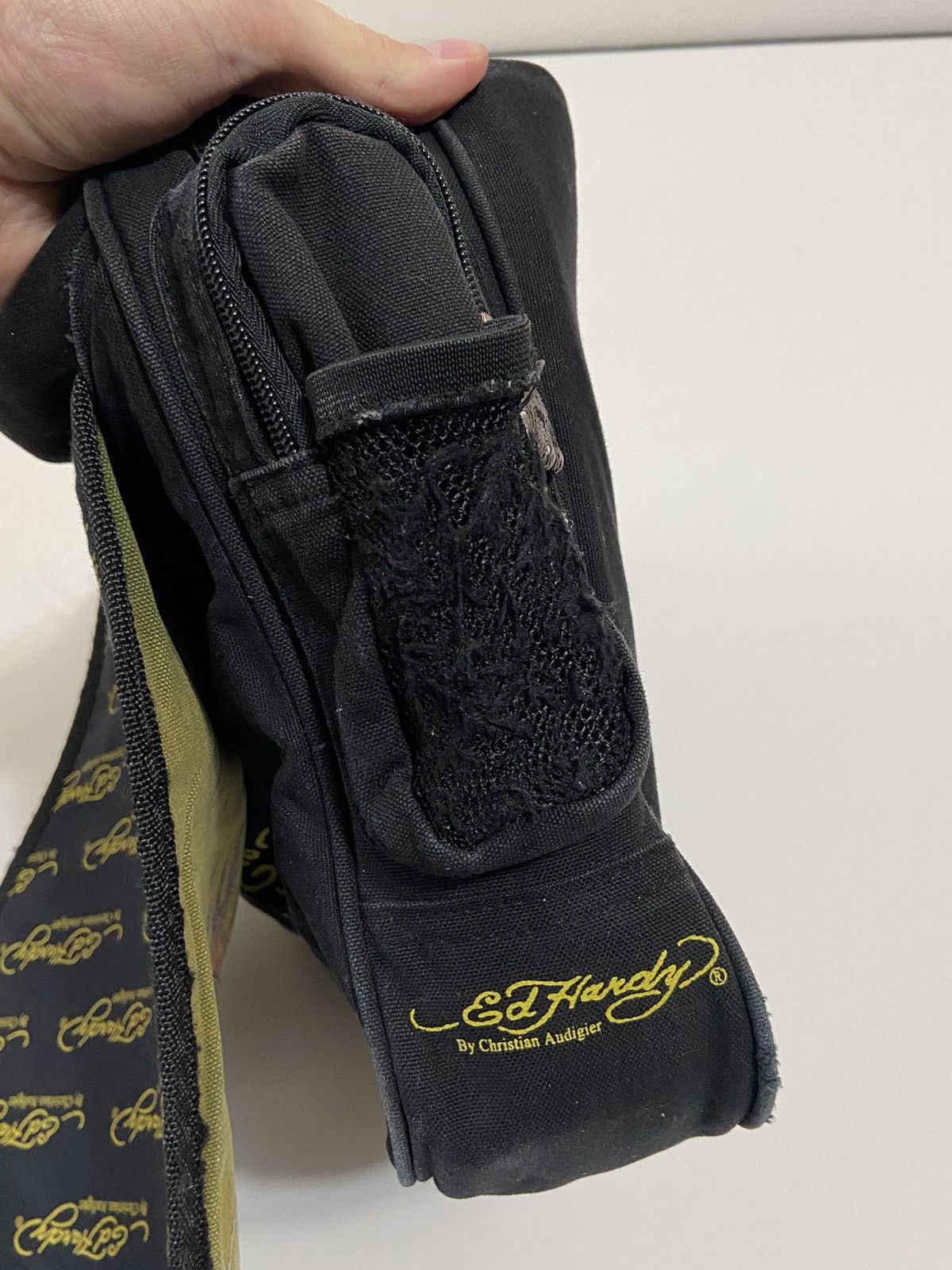 Ed Hardy Vintage Ed Hardy Cristian Audigier Y2K tiger messager bag Size ONE SIZE - 9 Thumbnail