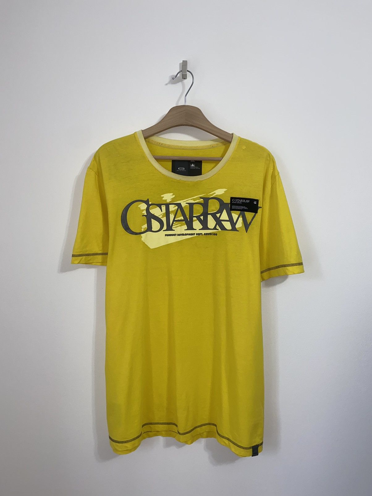 G-Star × Vintage G Star Raw T-shirt Size US XXL / EU 58 / 5 - 1 Thumbnail