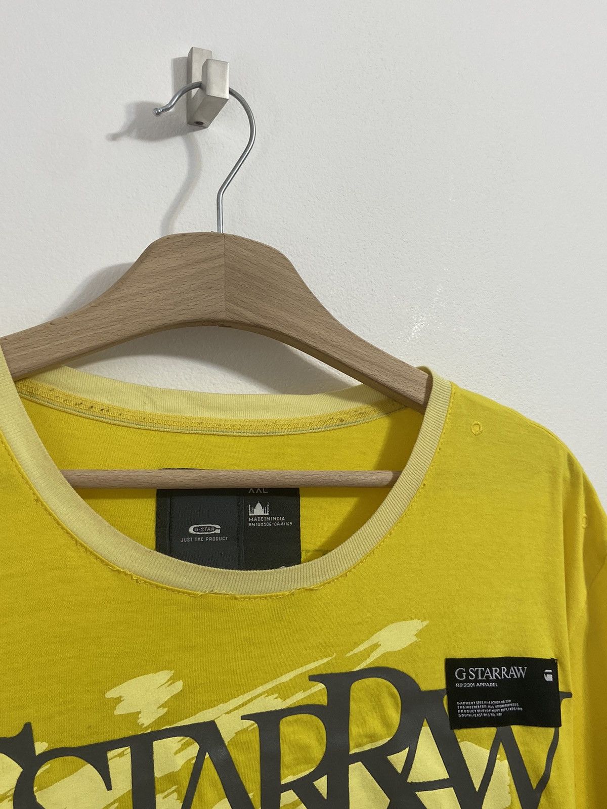 G-Star × Vintage G Star Raw T-shirt Size US XXL / EU 58 / 5 - 4 Thumbnail