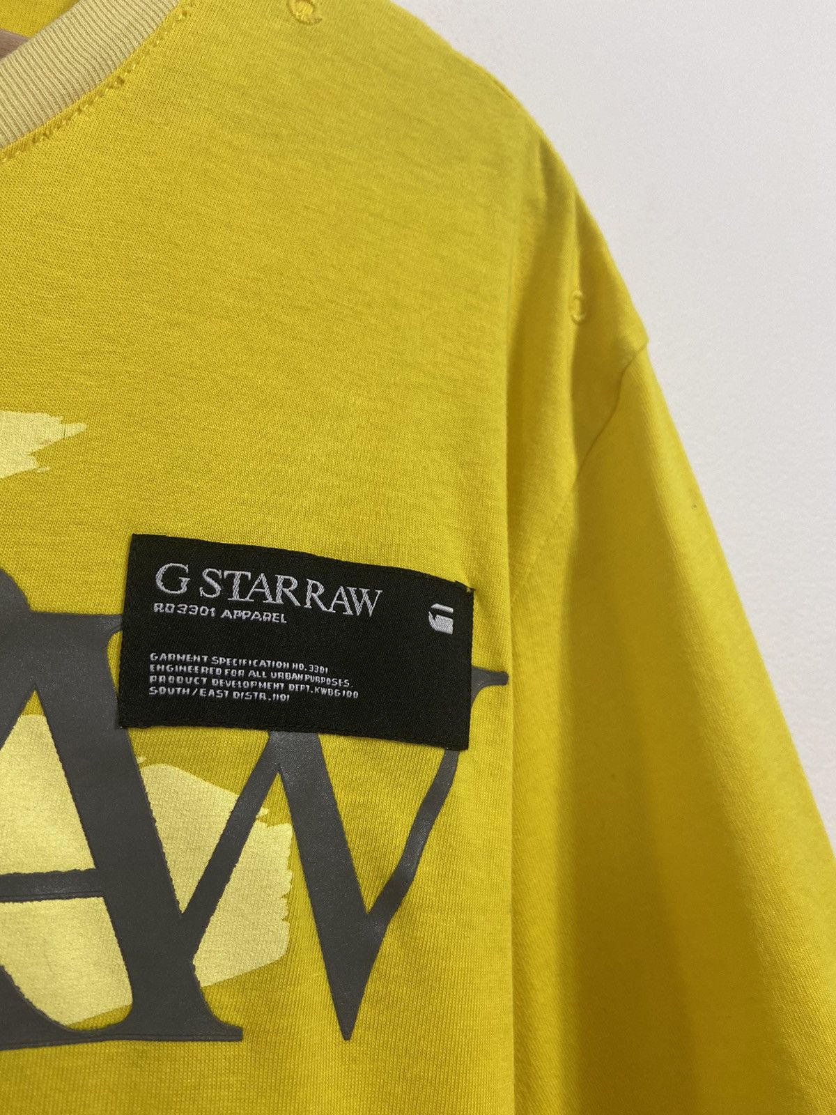 G-Star × Vintage G Star Raw T-shirt Size US XXL / EU 58 / 5 - 11 Thumbnail