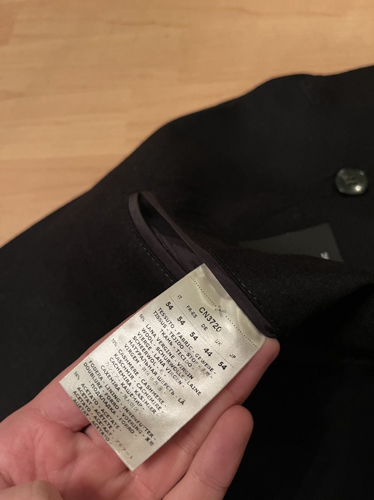 Circolo 1901 Circolo 1901 cashmere + wool dark blazer Size 54R - 10 Thumbnail