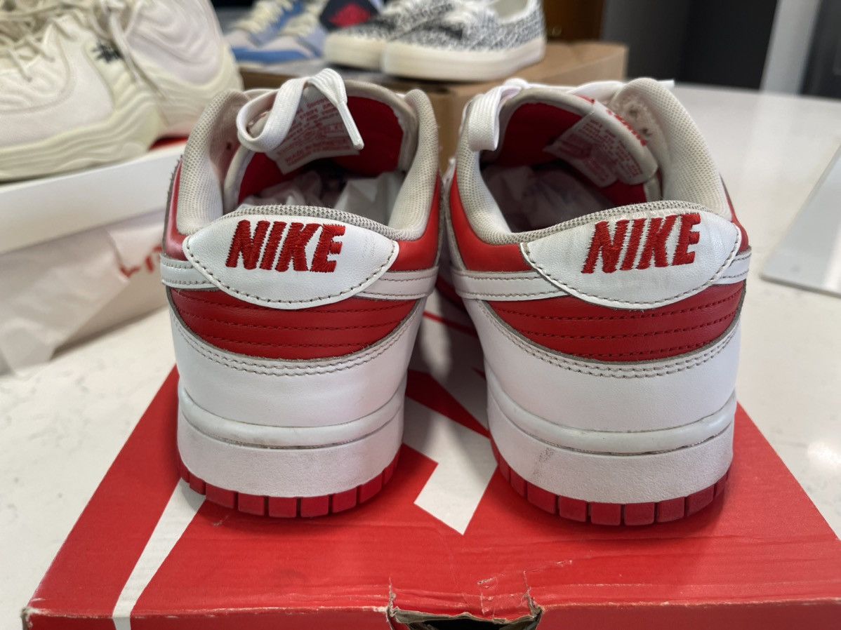Nike Nike Dunk Low Championship Red 2021 Size US 10 / EU 43 - 3 Thumbnail