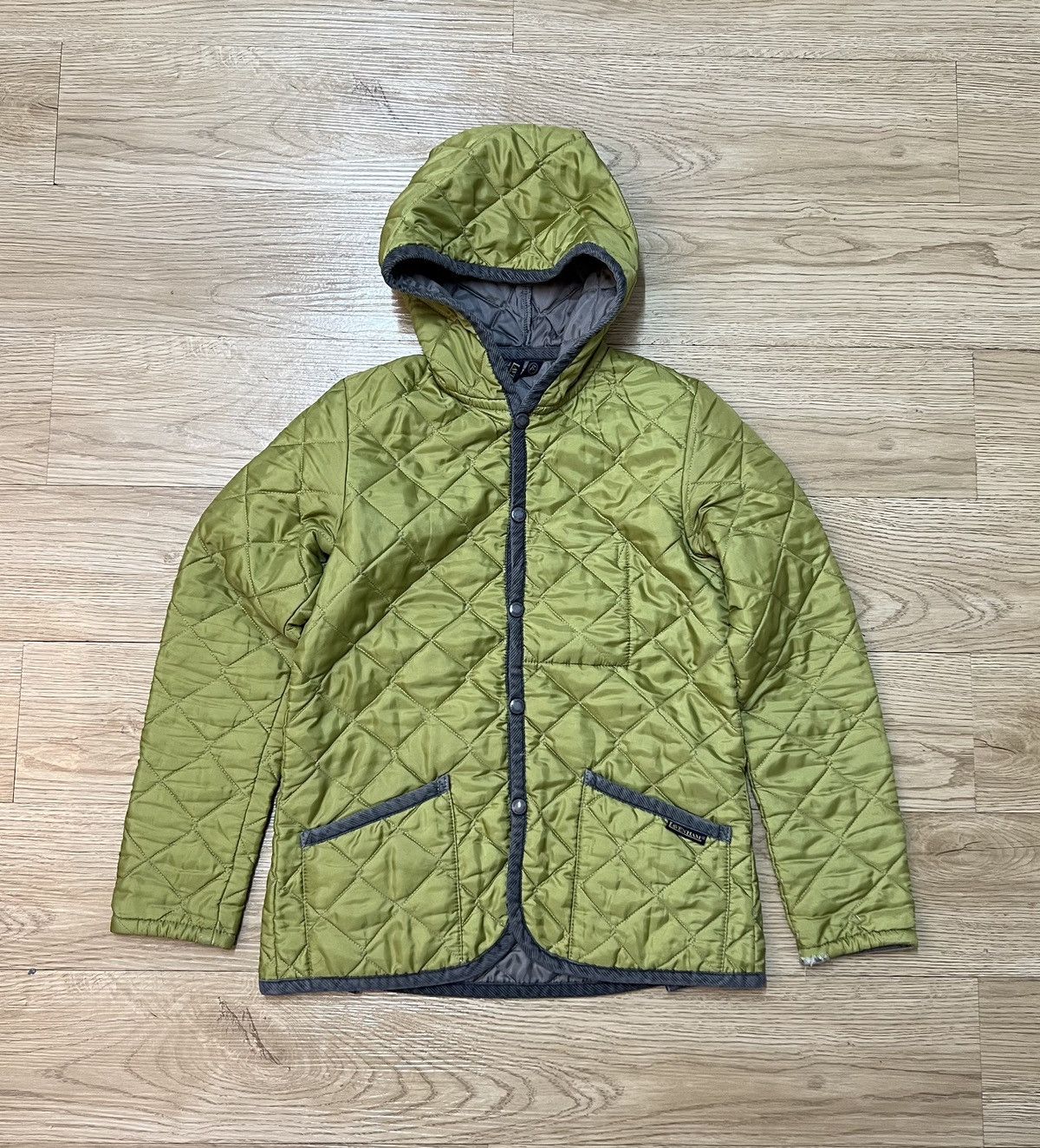 image of Lavenham Quilts Jacket Size 36 in Green, Men's