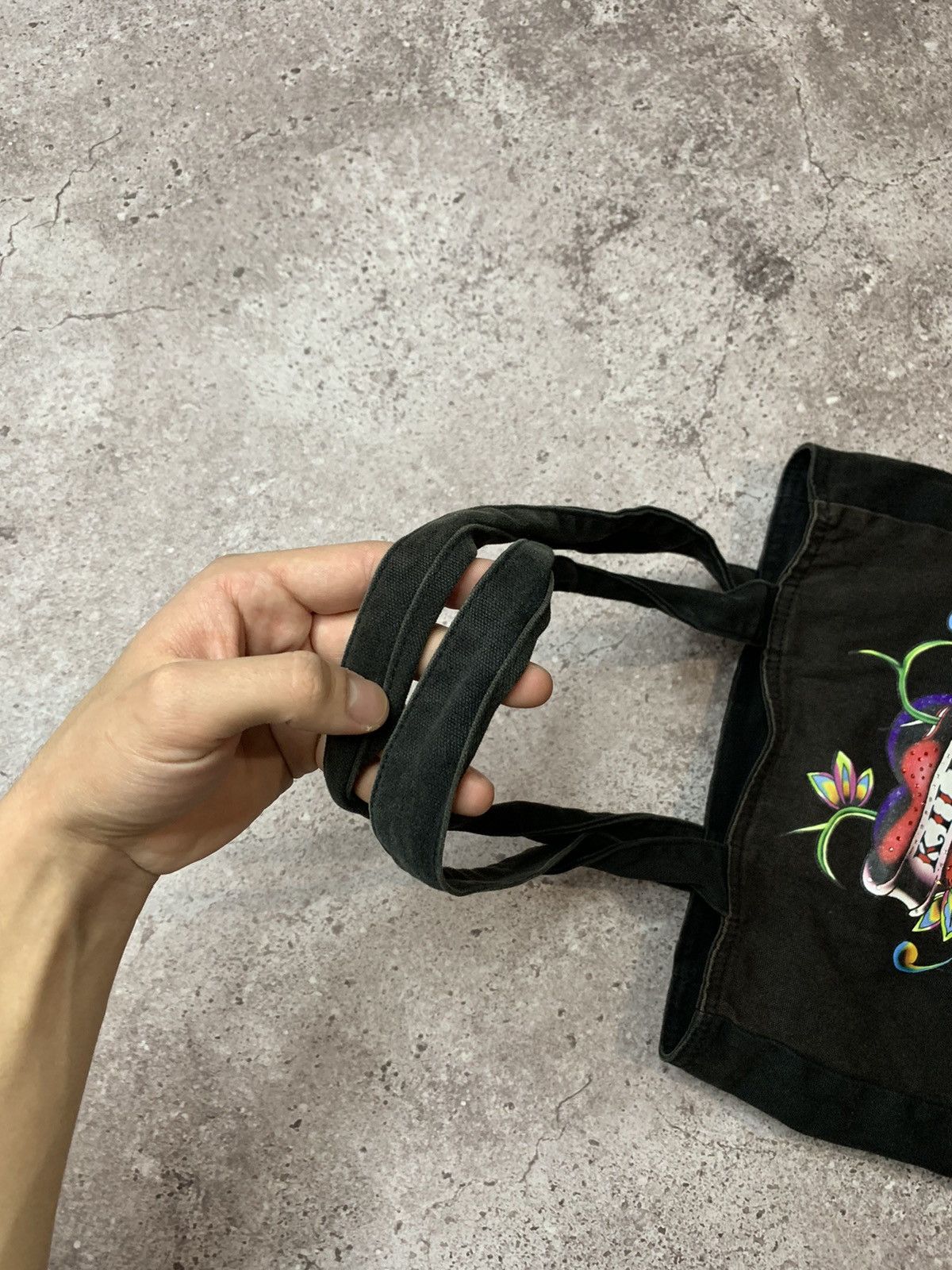 Christian Audigier × Ed Hardy Ed Hardy Messenger Bag Skulls logo Shopper Shoulder bag Size ONE SIZE - 7 Thumbnail