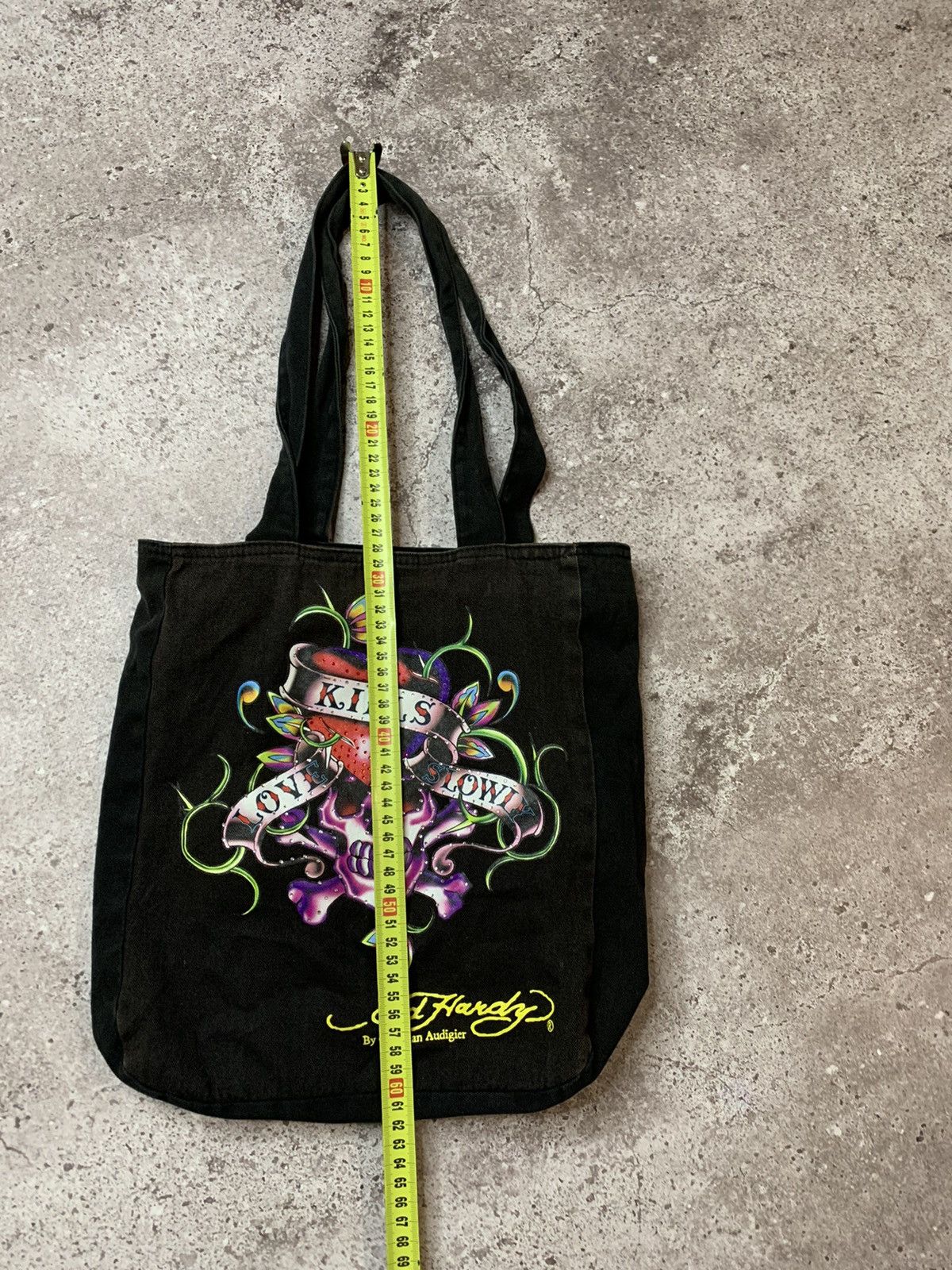 Christian Audigier × Ed Hardy Ed Hardy Messenger Bag Skulls logo Shopper Shoulder bag Size ONE SIZE - 13 Thumbnail