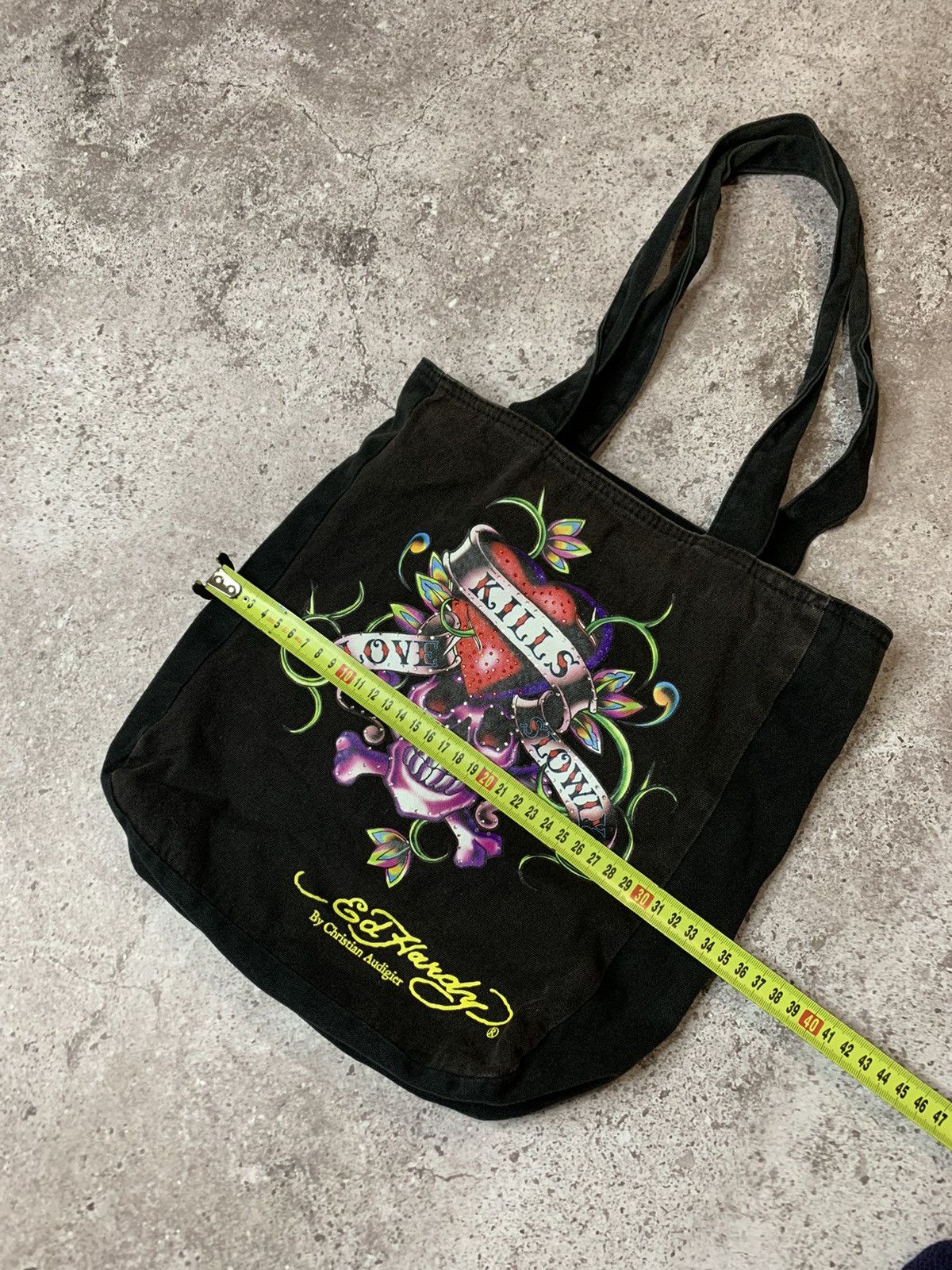Christian Audigier × Ed Hardy Ed Hardy Messenger Bag Skulls logo Shopper Shoulder bag Size ONE SIZE - 14 Thumbnail
