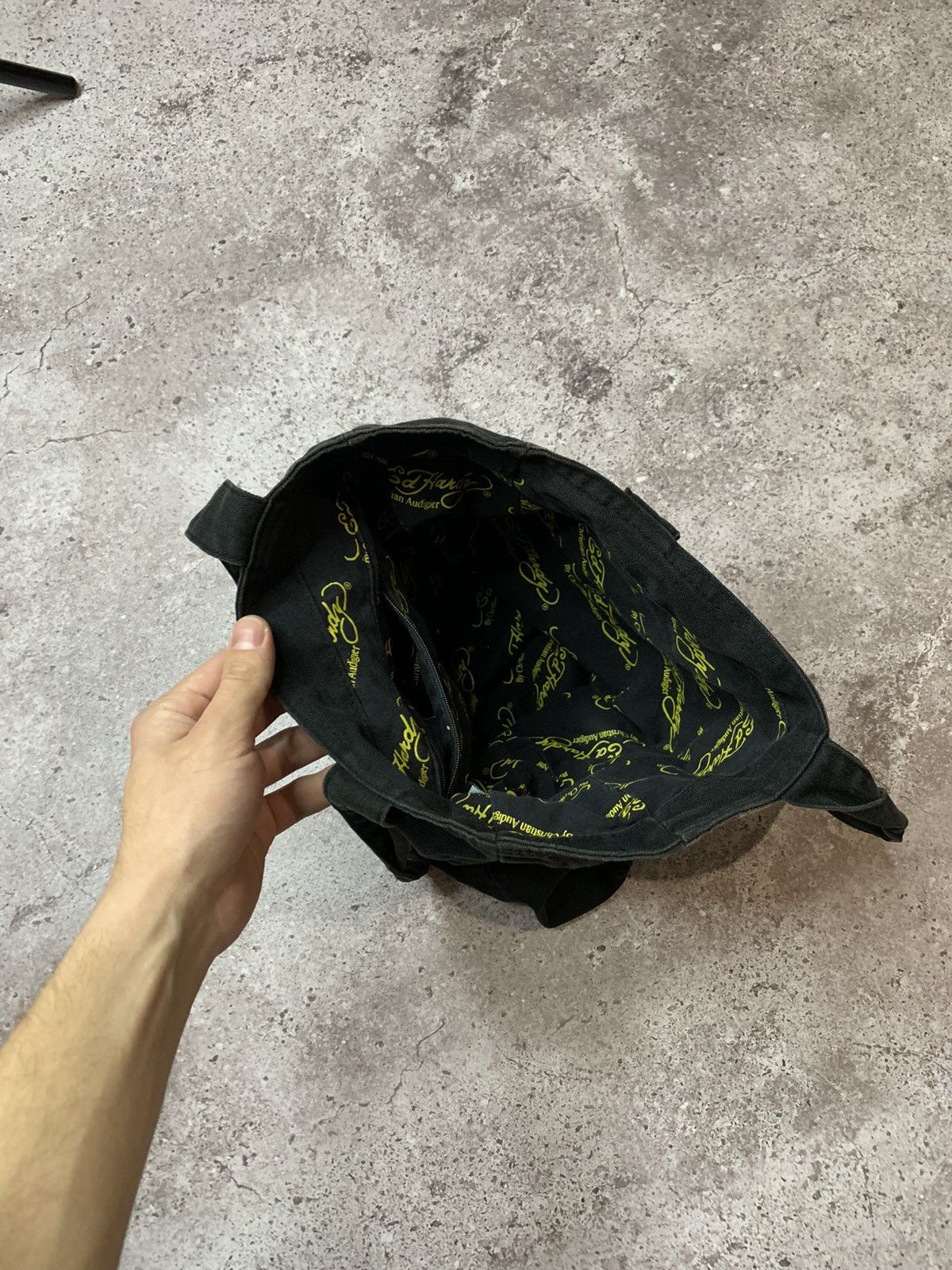 Christian Audigier × Ed Hardy Ed Hardy Messenger Bag Skulls logo Shopper Shoulder bag Size ONE SIZE - 8 Thumbnail