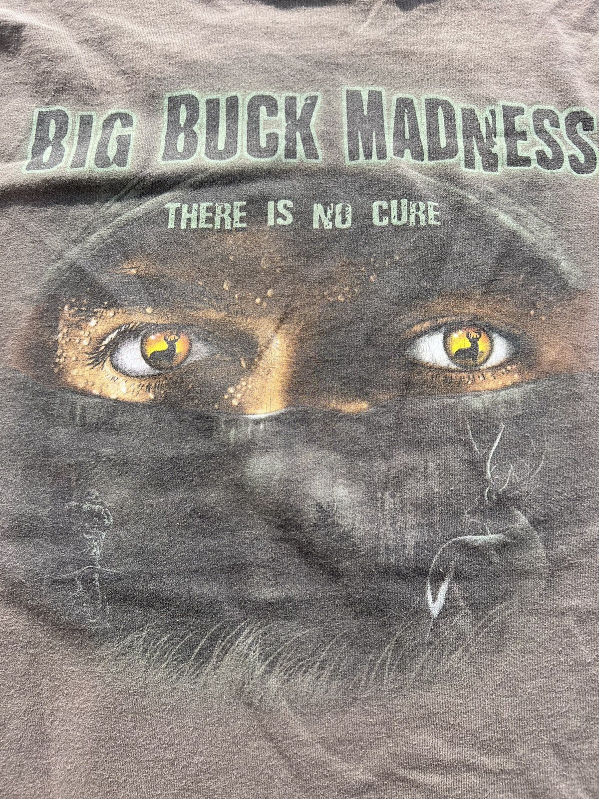 Vintage Vintage big buck madness hunting tee Size US XXL / EU 58 / 5 - 2 Thumbnail