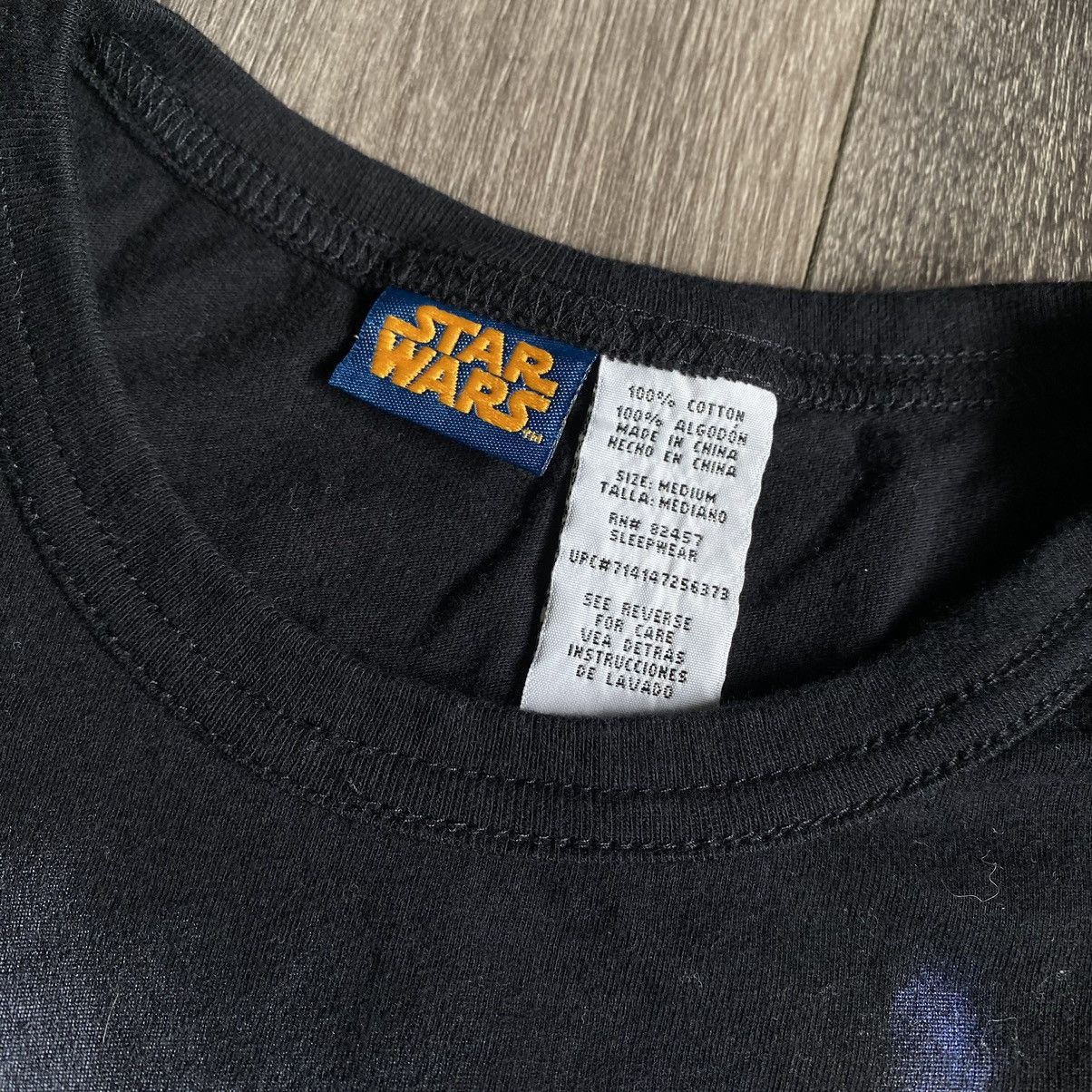 Star Wars × Vintage Vintage Y2K Star Wars Darth Vader Big Graphic Logo Tee Shirt Size US M / EU 48-50 / 2 - 3 Thumbnail