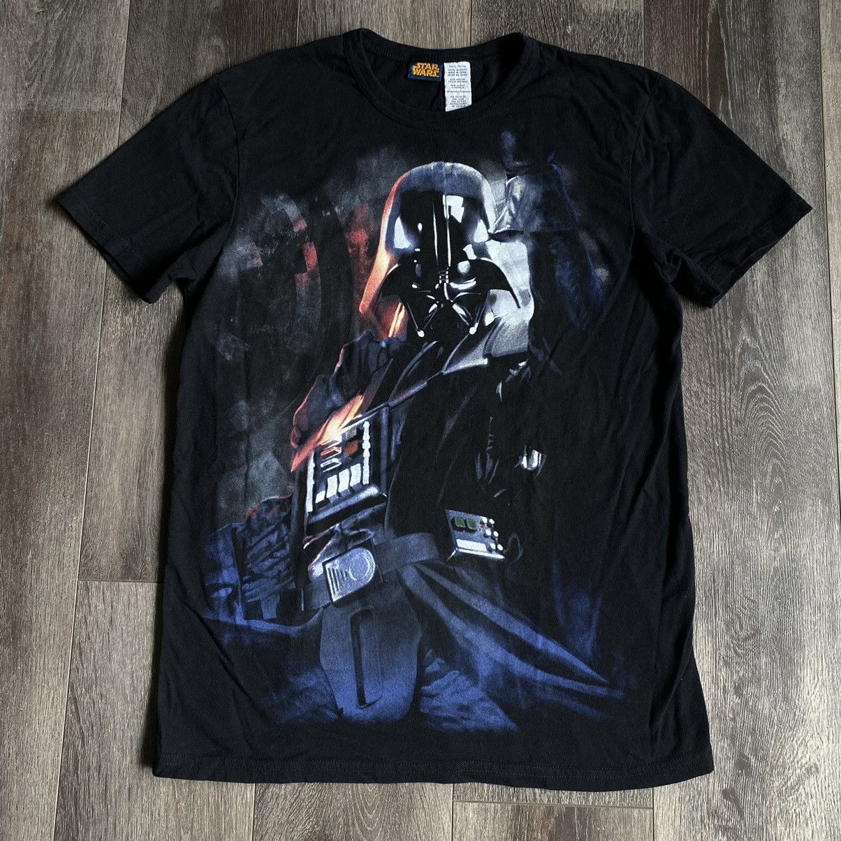 Star Wars × Vintage Vintage Y2K Star Wars Darth Vader Big Graphic Logo Tee Shirt Size US M / EU 48-50 / 2 - 1 Thumbnail