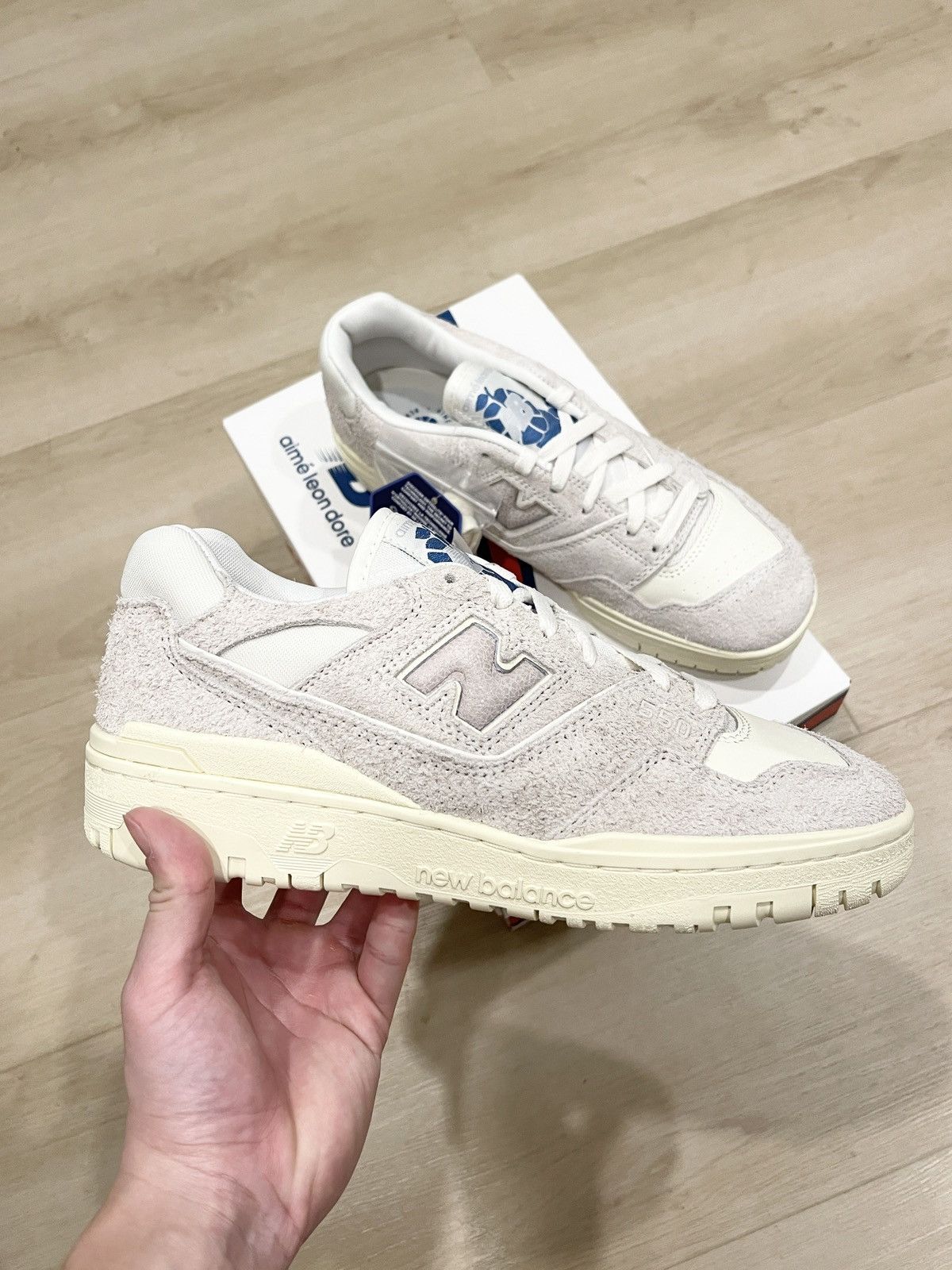 Aime Leon Dore × New Balance ALD x New Balance 550 Basketball Oxfords ...