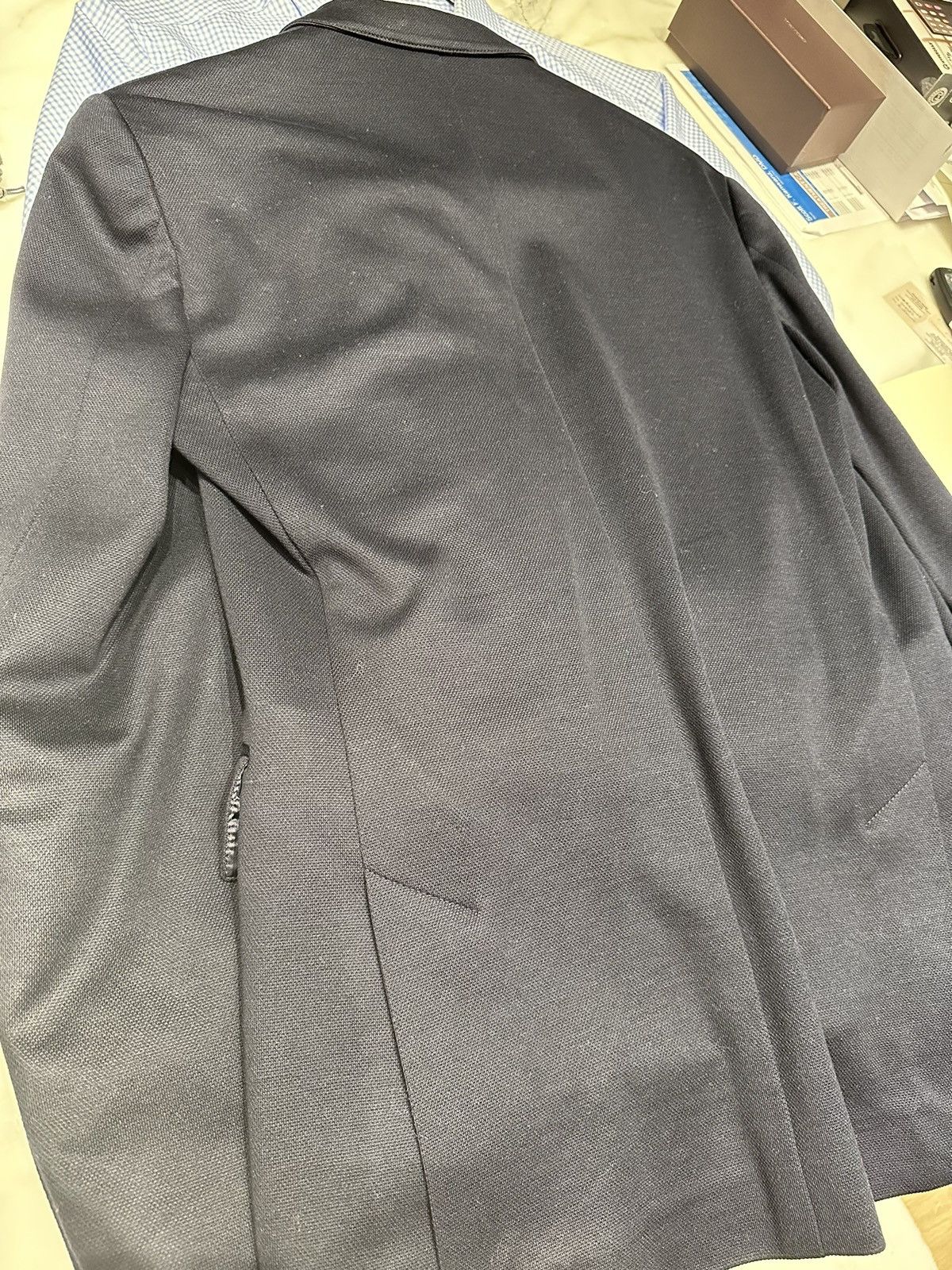 Brioni Brioni dark blue wool luxury tailored suit EU 48 US38R 32x31 Size 48R - 9 Thumbnail