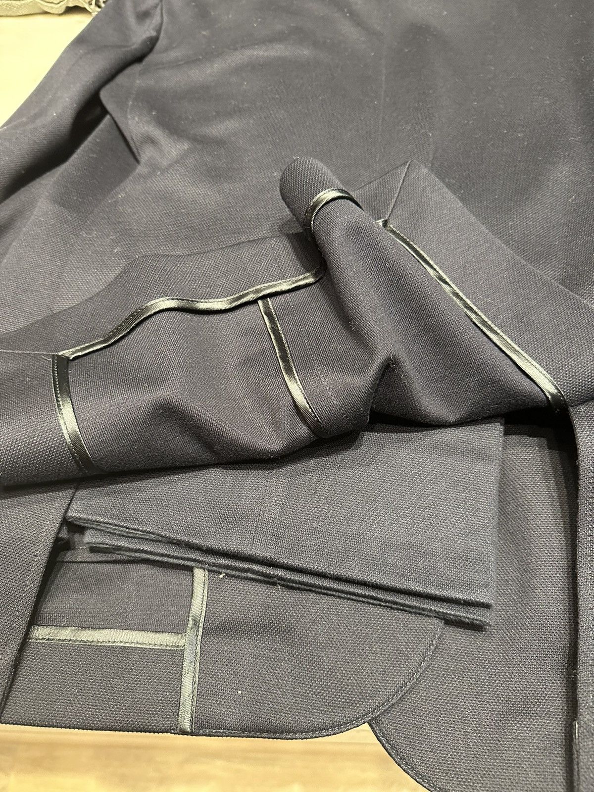 Brioni Brioni dark blue wool luxury tailored suit EU 48 US38R 32x31 Size 48R - 10 Thumbnail