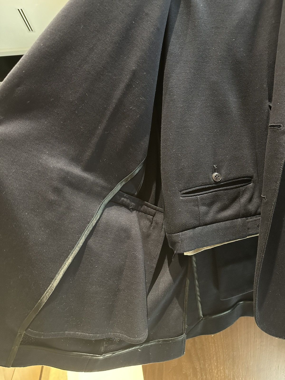 Brioni Brioni dark blue wool luxury tailored suit EU 48 US38R 32x31 Size 48R - 4 Thumbnail