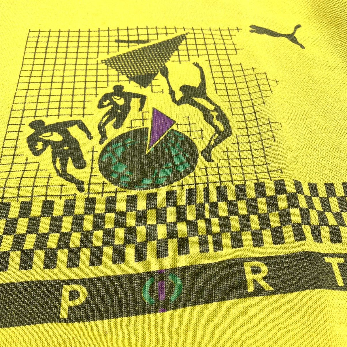 Puma Rare! 80’s Vintage Puma Graphic Sweatshirt Speed Cat Size US M / EU 48-50 / 2 - 4 Thumbnail