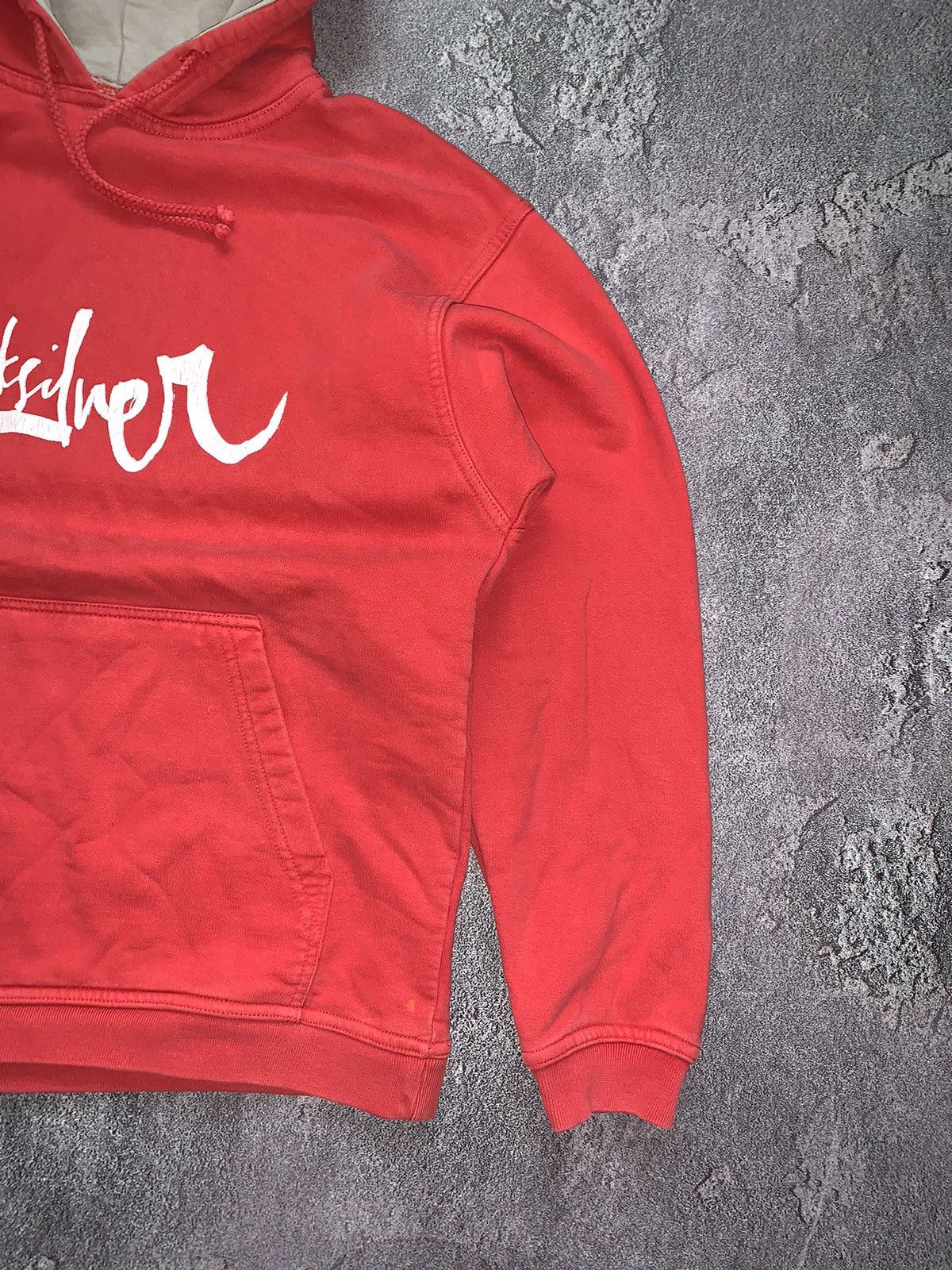 Quicksilver × Quiksilver Quiksilver S vintage red hoodie hooded sweatshirt sweater Size S / US 4 / IT 40 - 6 Thumbnail