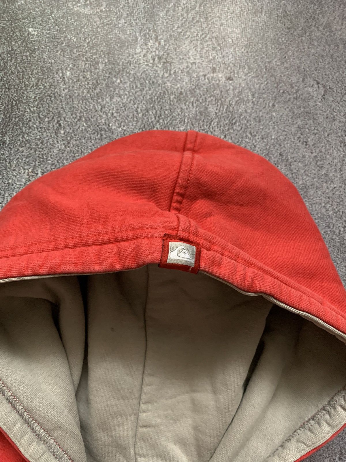 Quicksilver × Quiksilver Quiksilver S vintage red hoodie hooded sweatshirt sweater Size S / US 4 / IT 40 - 12 Thumbnail