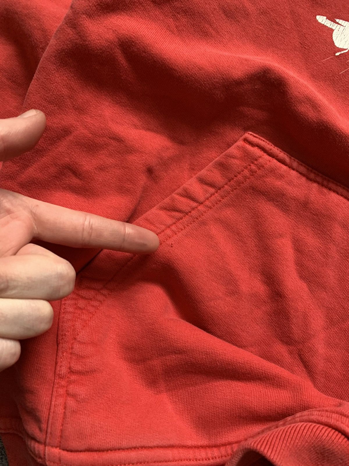 Quicksilver × Quiksilver Quiksilver S vintage red hoodie hooded sweatshirt sweater Size S / US 4 / IT 40 - 8 Thumbnail