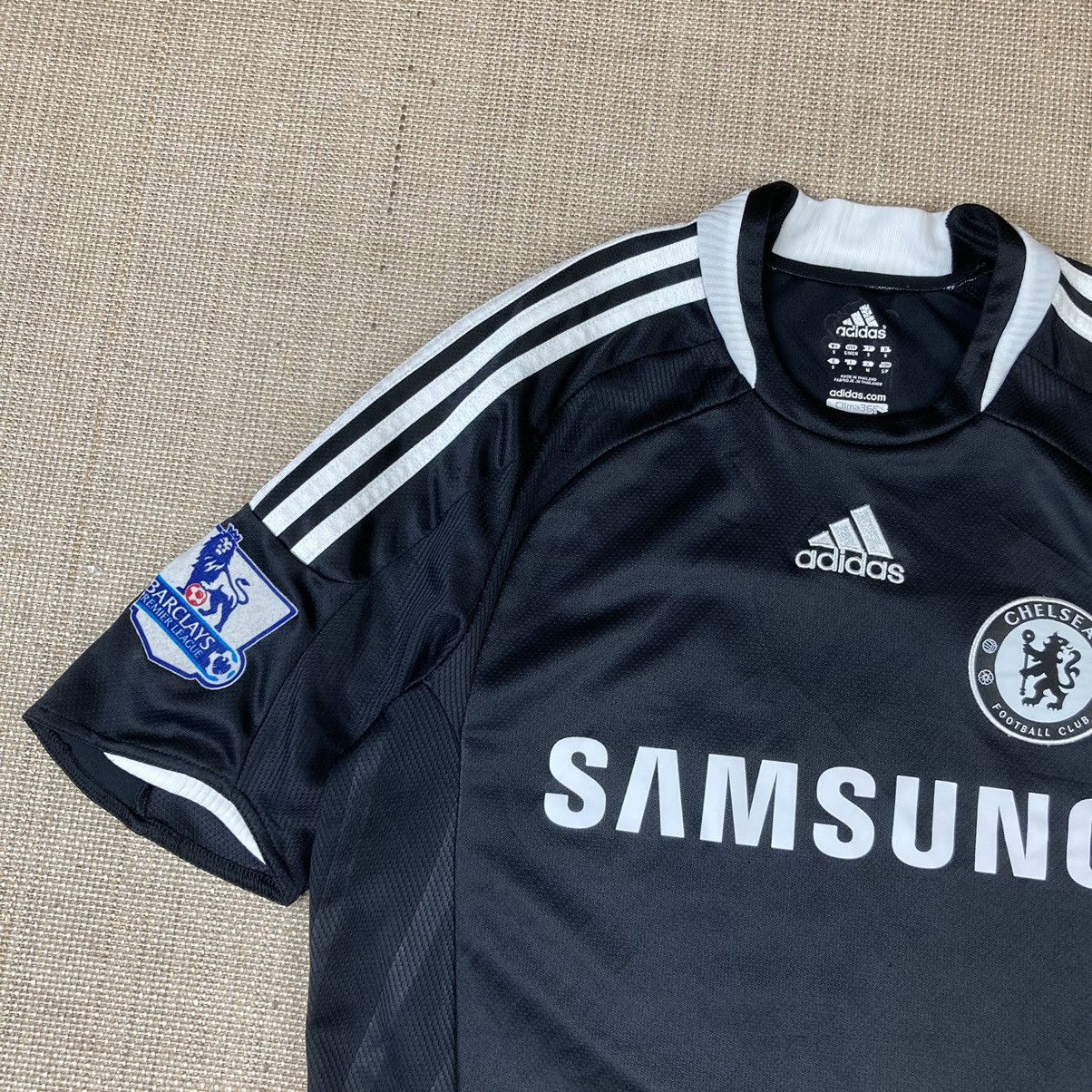 Adidas 2008 Vintage Chelsea Ballack 13 black jersey Size US S / EU 44-46 / 1 - 3 Thumbnail
