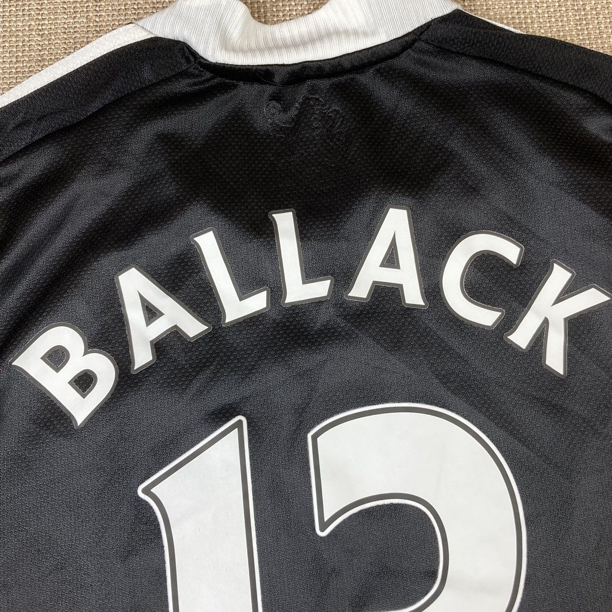 Adidas 2008 Vintage Chelsea Ballack 13 black jersey Size US S / EU 44-46 / 1 - 11 Thumbnail