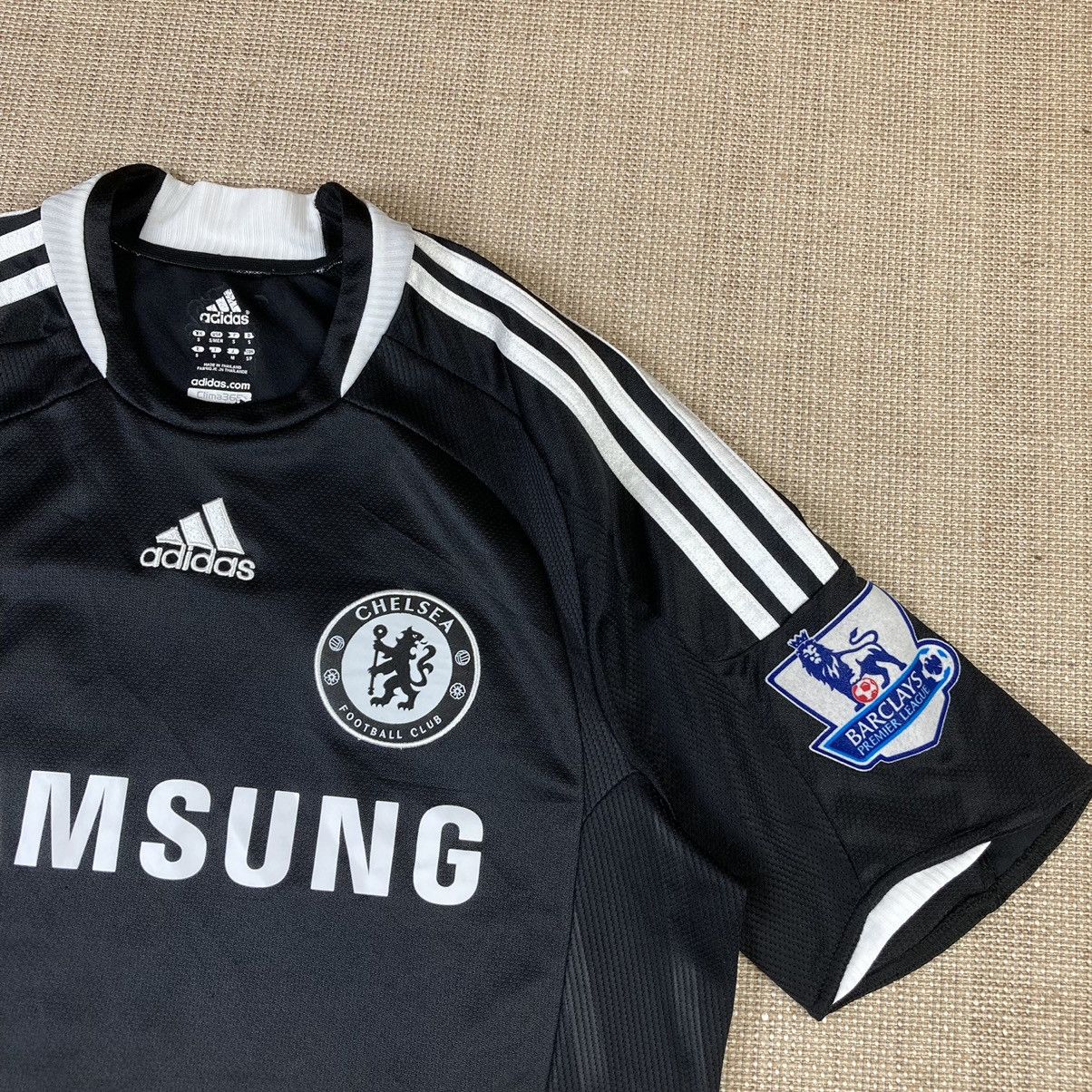 Adidas 2008 Vintage Chelsea Ballack 13 black jersey Size US S / EU 44-46 / 1 - 4 Thumbnail