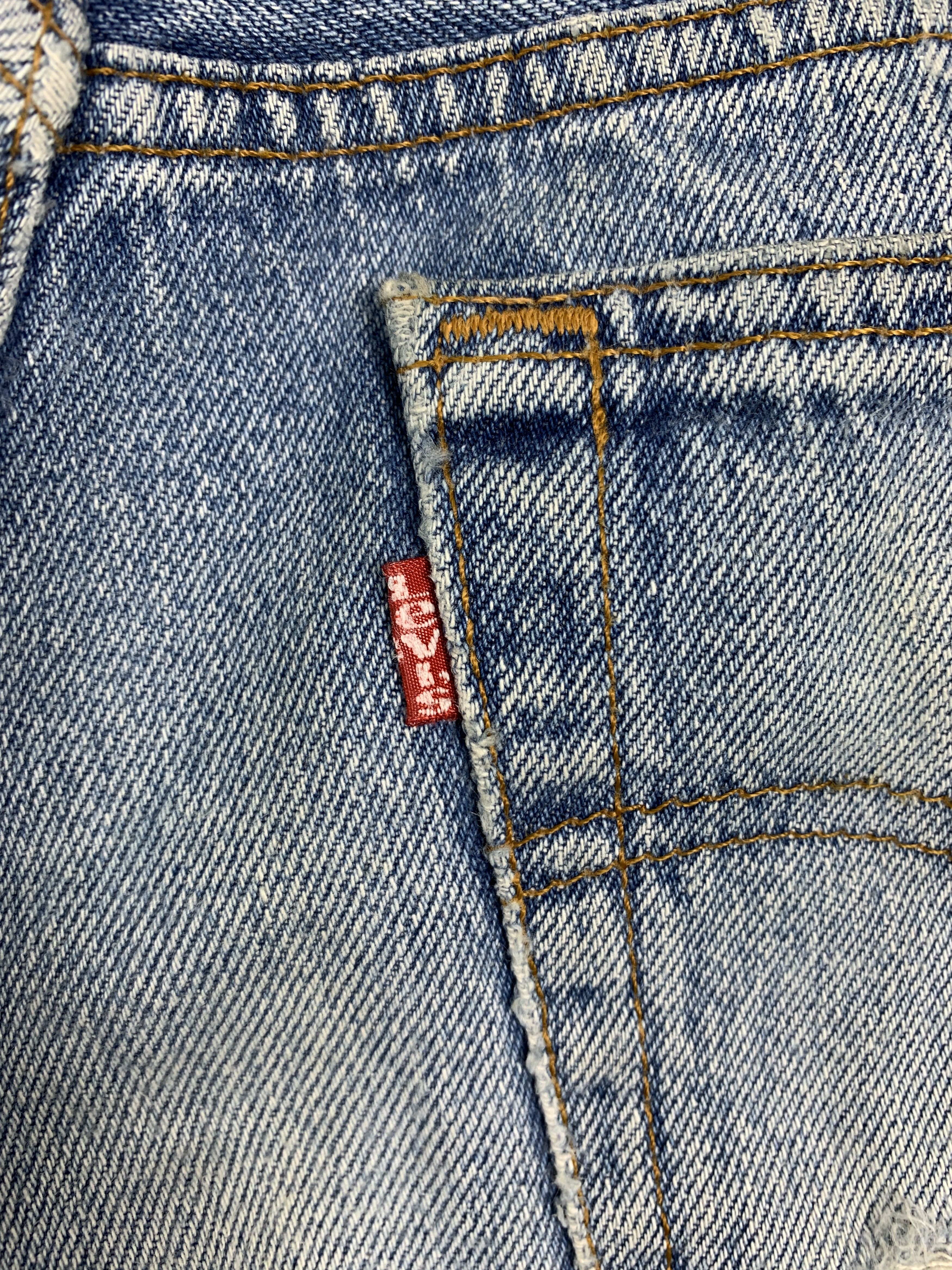 Levi's Vintage LEVI'S 501 Faded Straight Cut Jeans P0133 Size US 28 / EU 44 - 10 Thumbnail