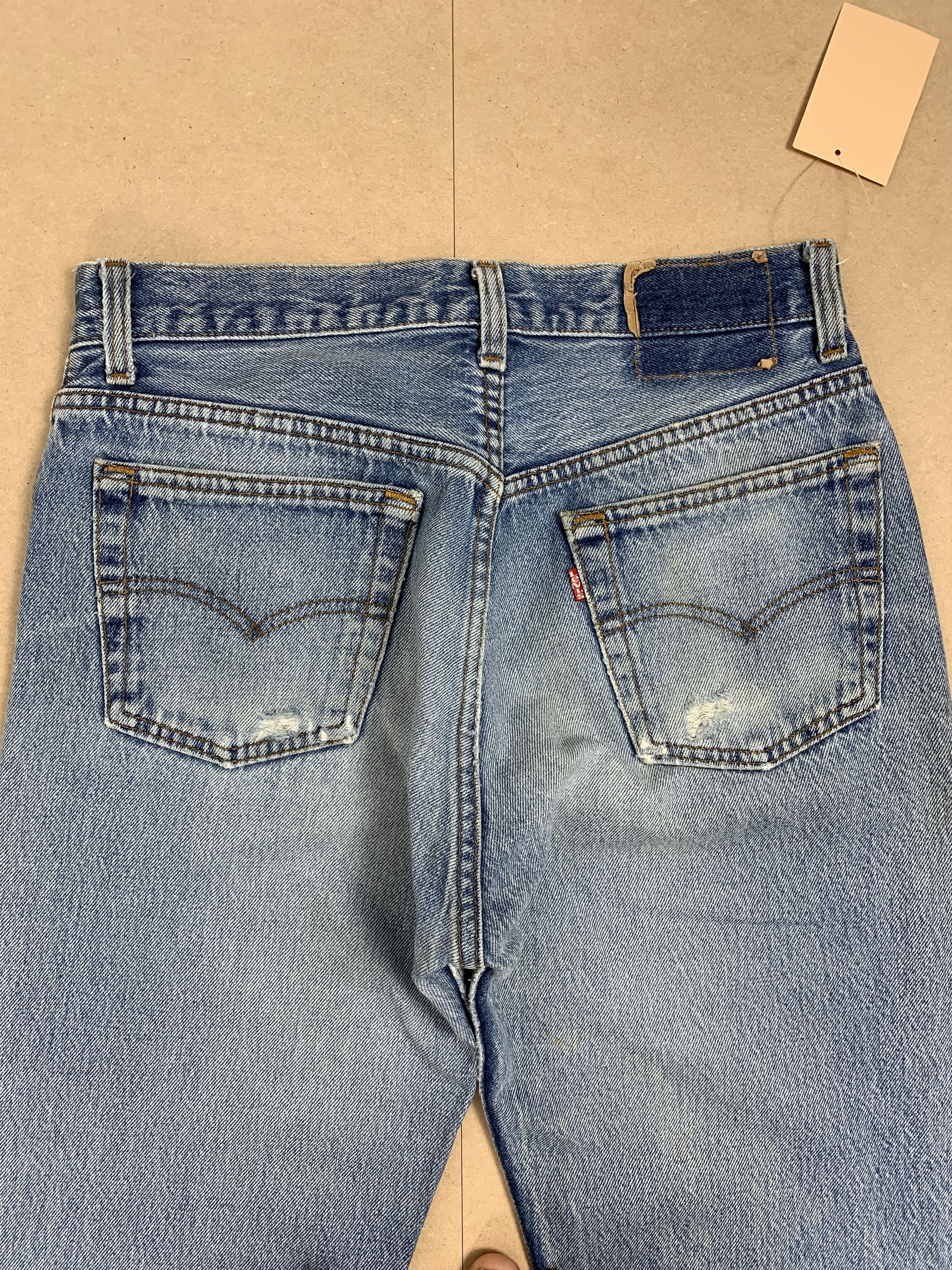 Levi's Vintage LEVI'S 501 Faded Straight Cut Jeans P0133 Size US 28 / EU 44 - 8 Thumbnail