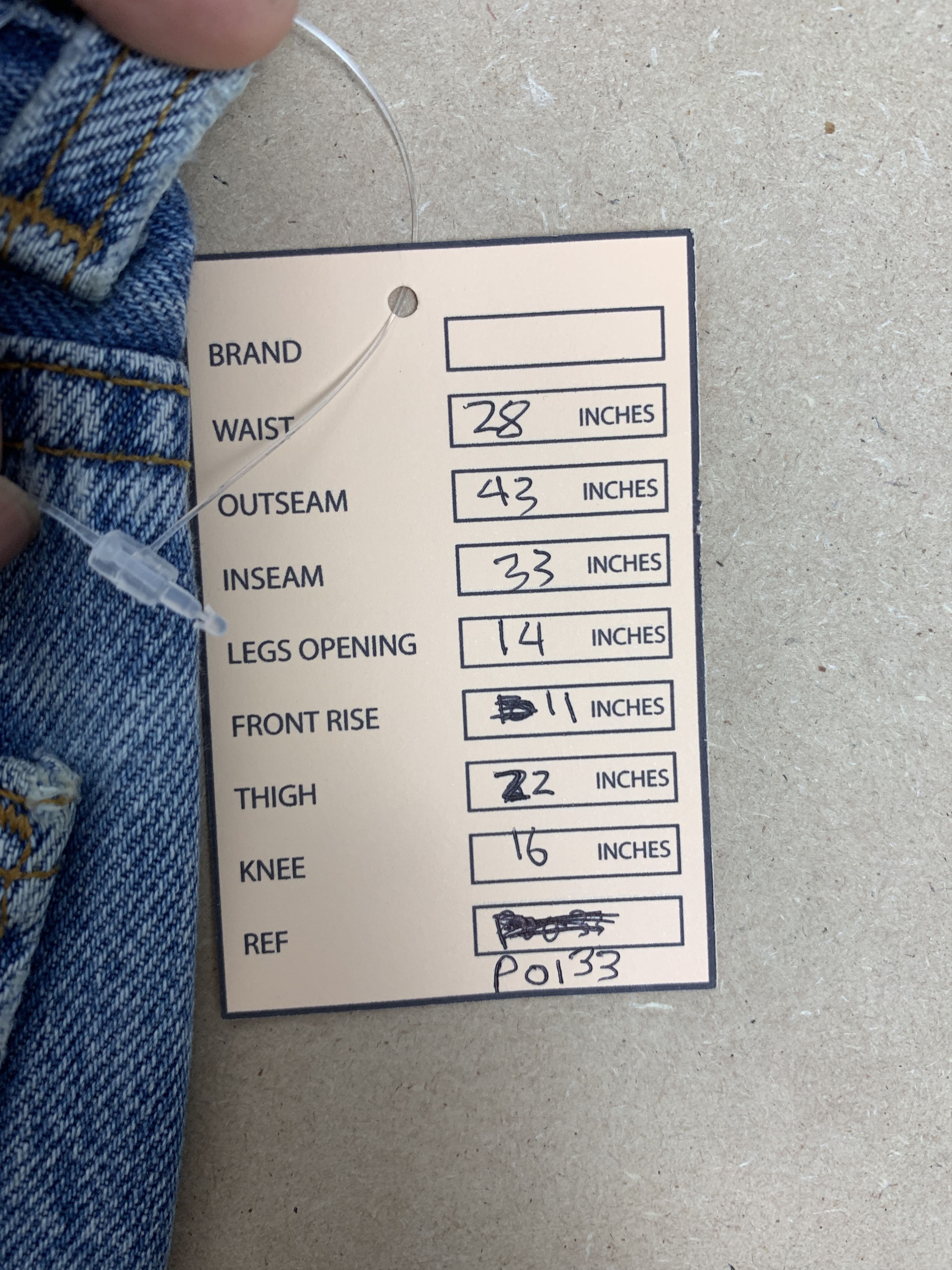 Levi's Vintage LEVI'S 501 Faded Straight Cut Jeans P0133 Size US 28 / EU 44 - 14 Thumbnail