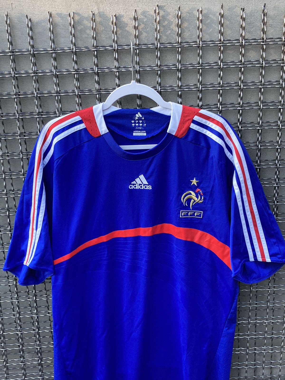 Adidas × Vintage Vintage 2007 France football blue jersey Size US XL / EU 56 / 4 - 3 Thumbnail