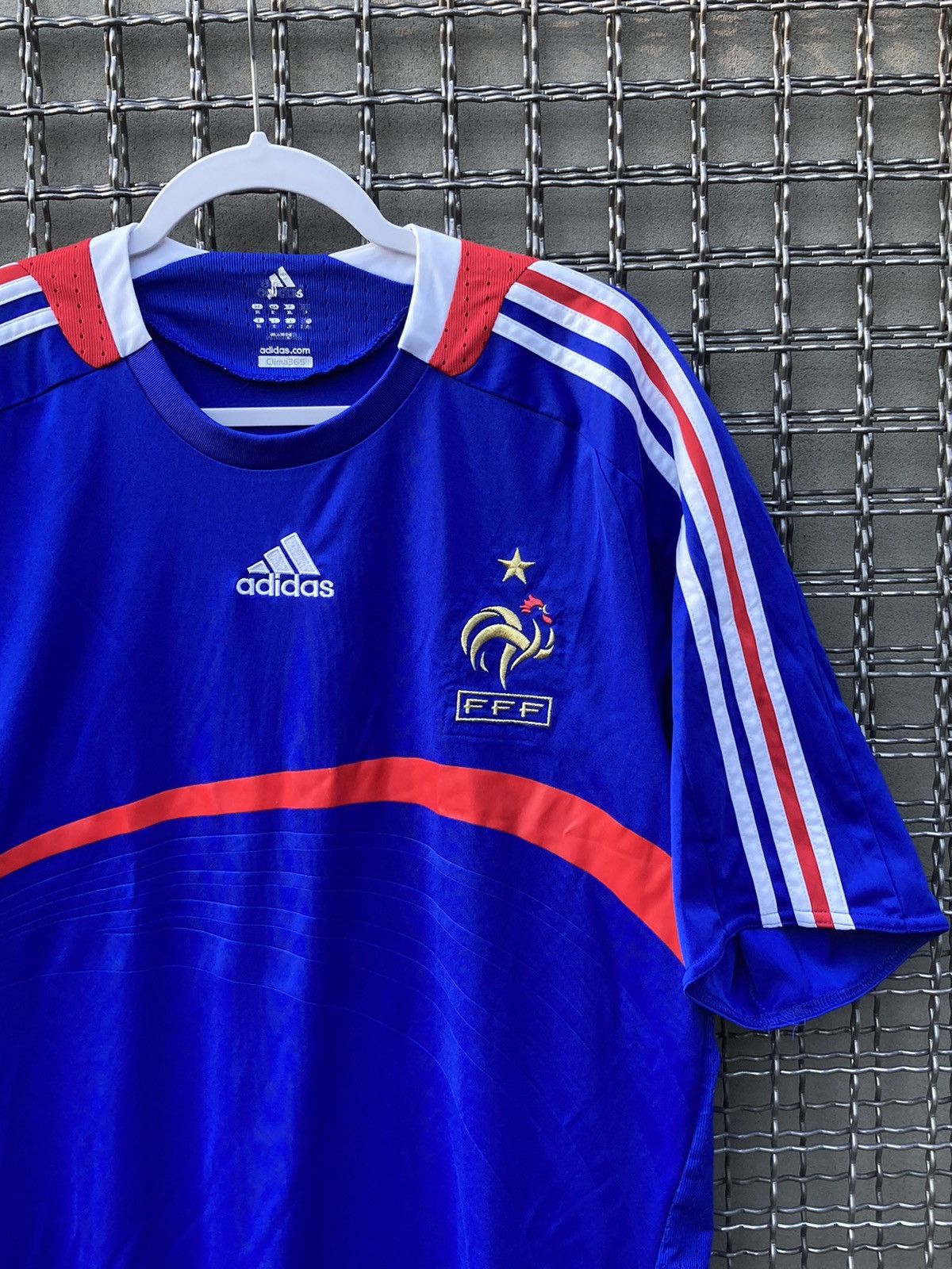 Adidas × Vintage Vintage 2007 France football blue jersey Size US XL / EU 56 / 4 - 2 Thumbnail