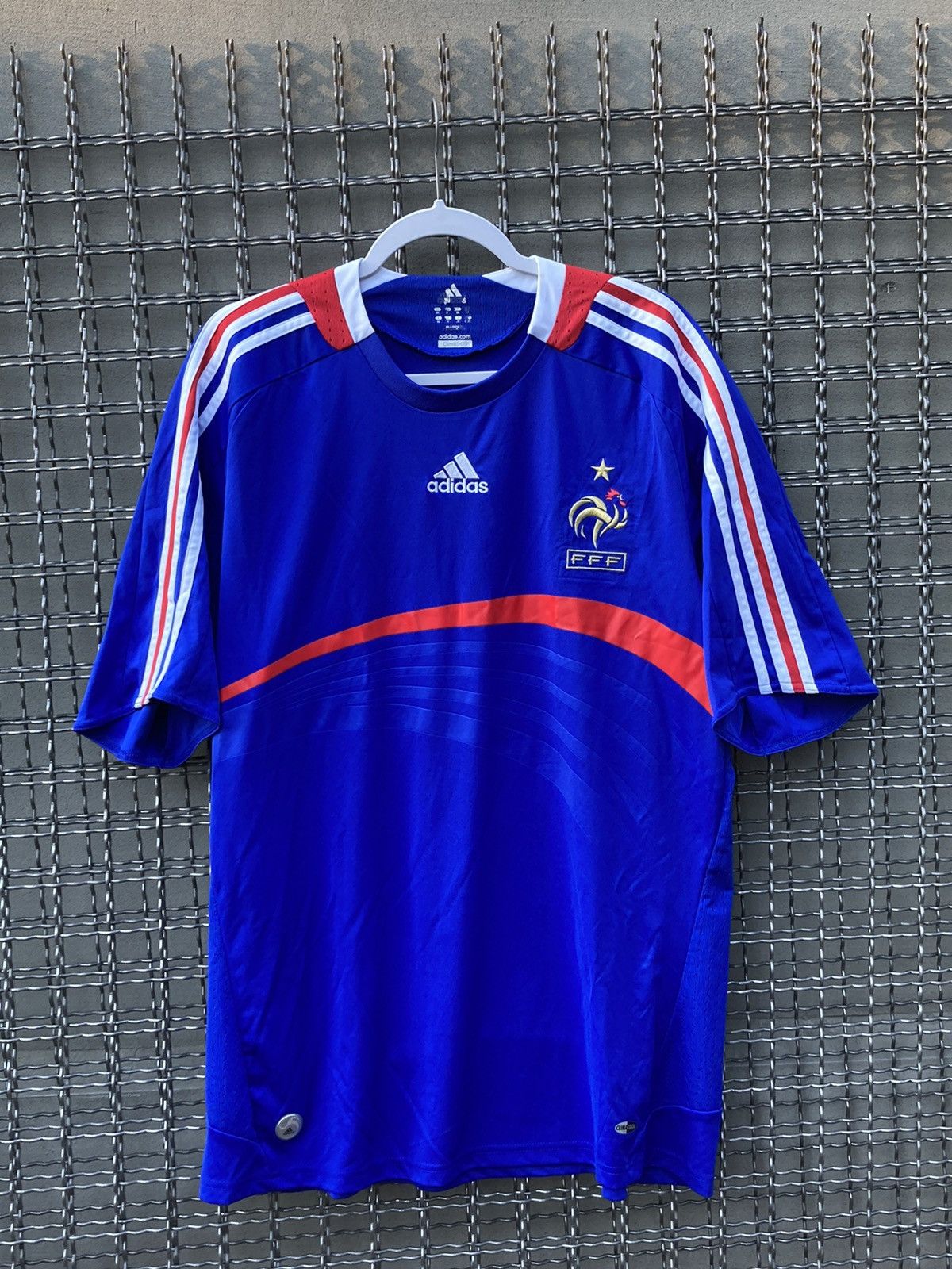 Adidas × Vintage Vintage 2007 France football blue jersey Size US XL / EU 56 / 4 - 1 Thumbnail