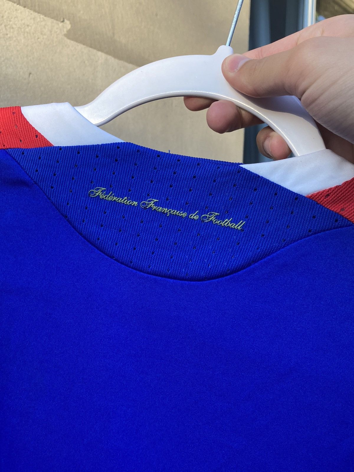 Adidas × Vintage Vintage 2007 France football blue jersey Size US XL / EU 56 / 4 - 9 Thumbnail