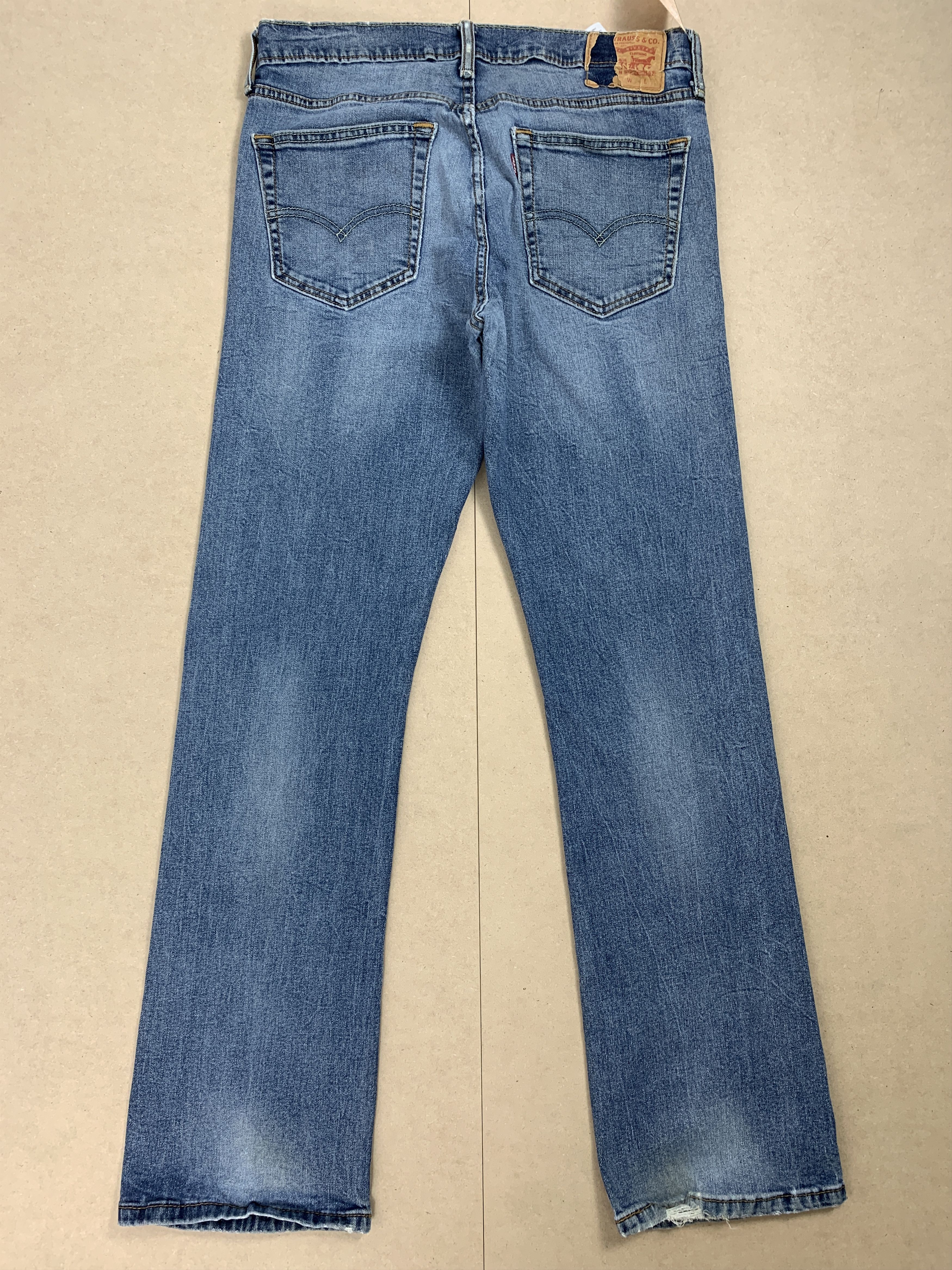 Levi's × Vintage Vintage LEVI'S 527 Boot Cut Faded Mid Wash Wi Size US 32 / EU 48 - 6 Thumbnail