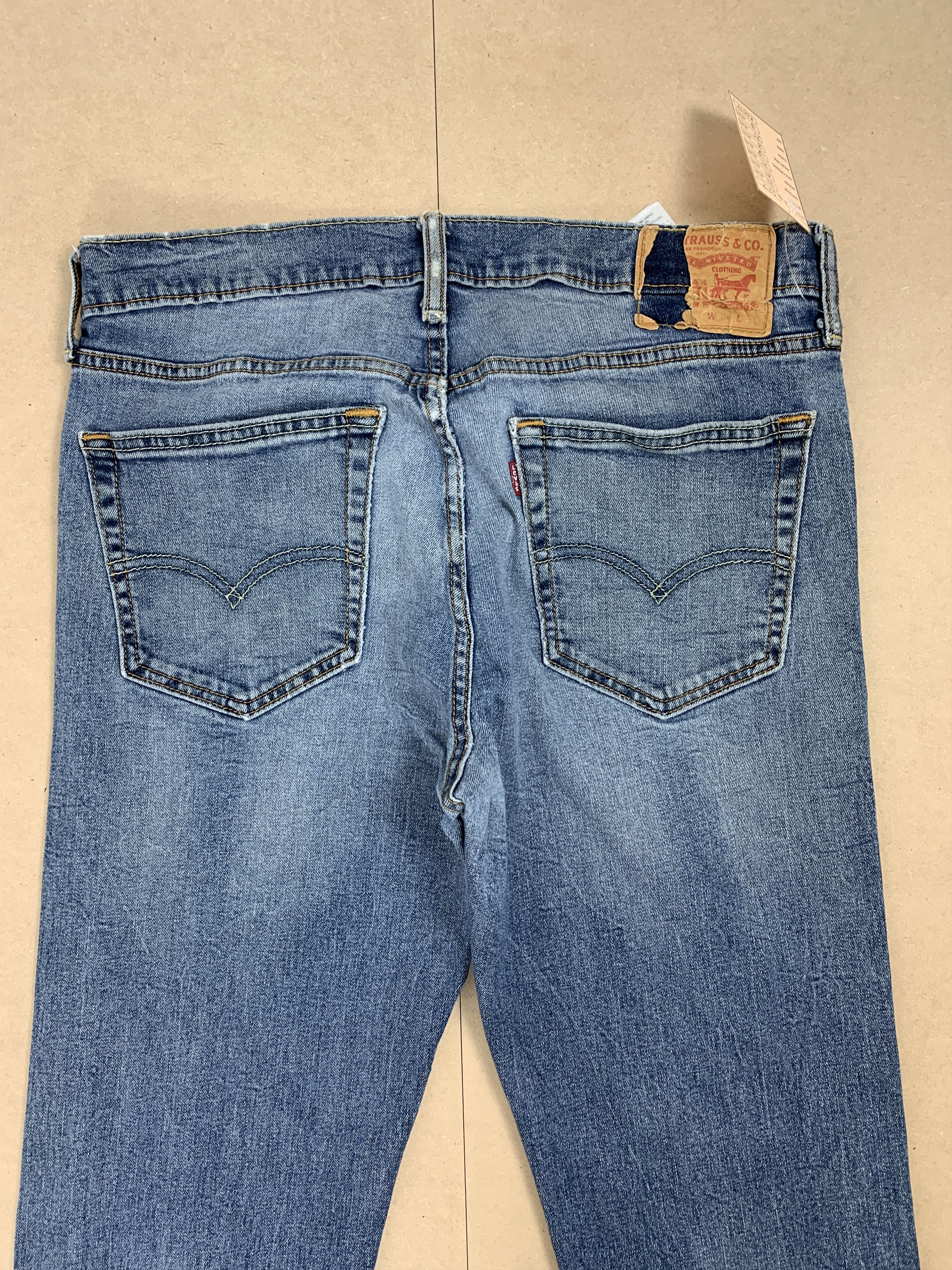 Levi's × Vintage Vintage LEVI'S 527 Boot Cut Faded Mid Wash Wi Size US 32 / EU 48 - 7 Thumbnail