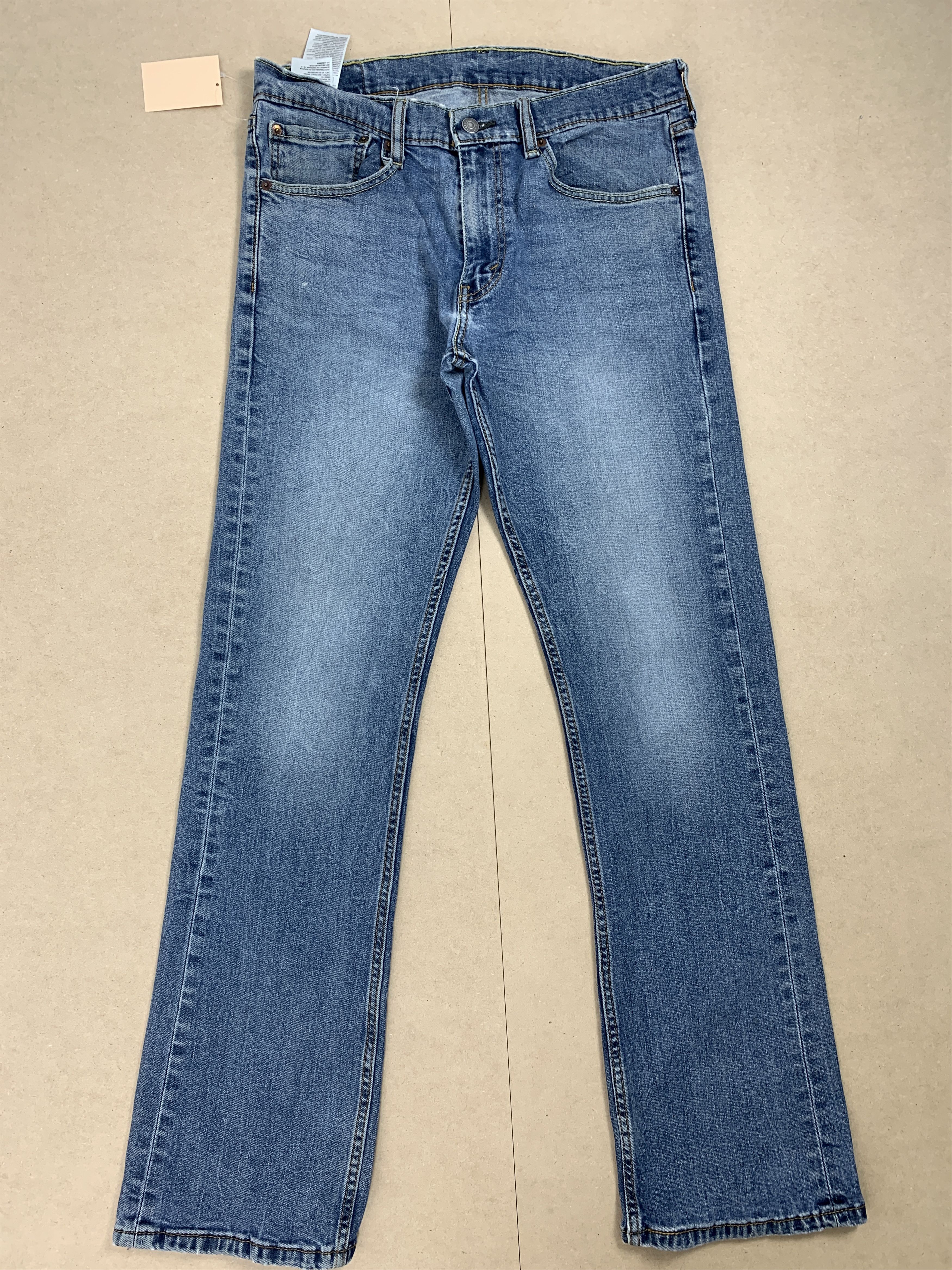 image of Levis x Vintage Levi's 527 Boot Cut Faded Mid Wash Wi in Blue Denim, Men's (Size 32)
