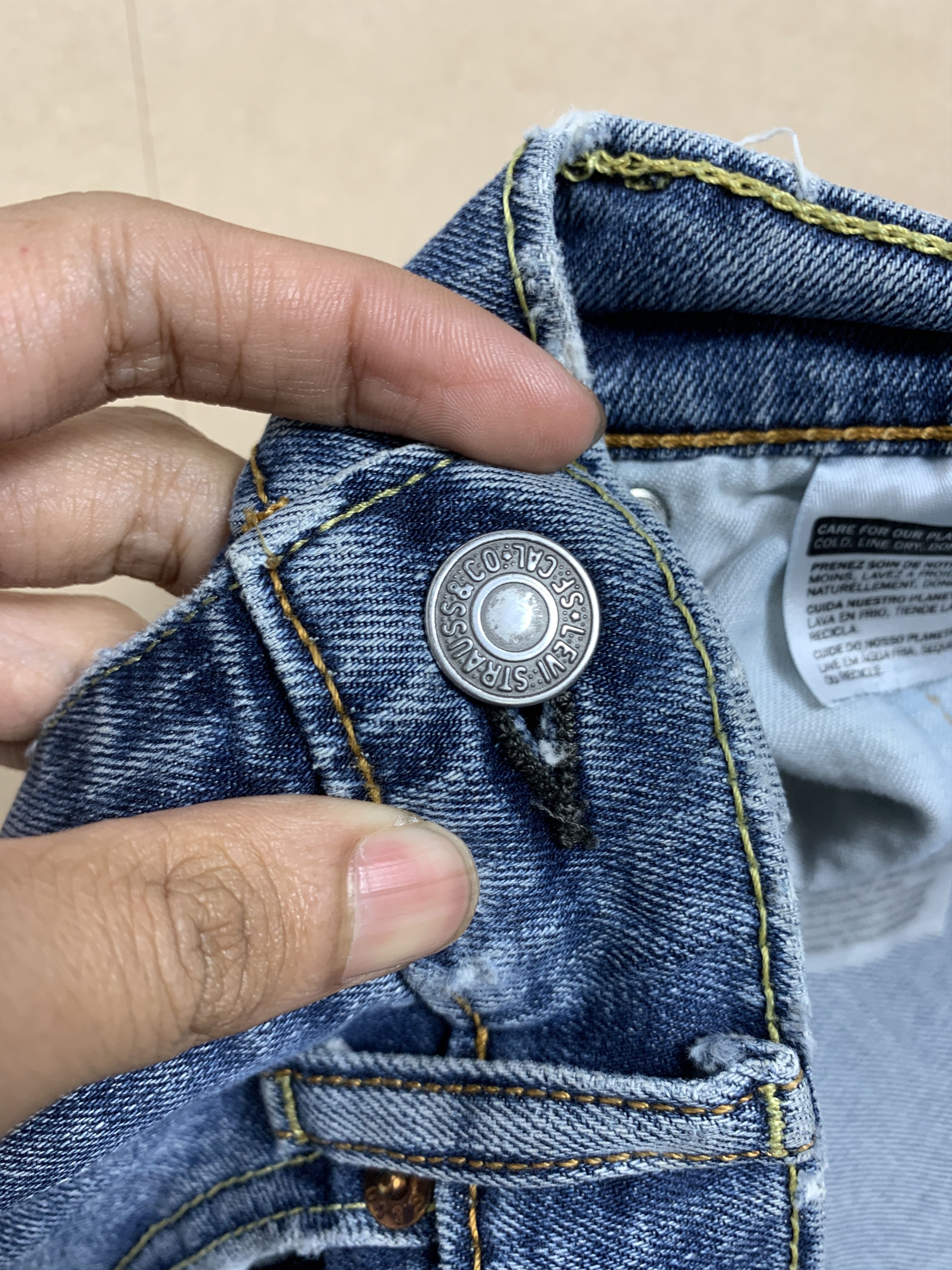 Levi's × Vintage Vintage LEVI'S 527 Boot Cut Faded Mid Wash Wi Size US 32 / EU 48 - 18 Thumbnail