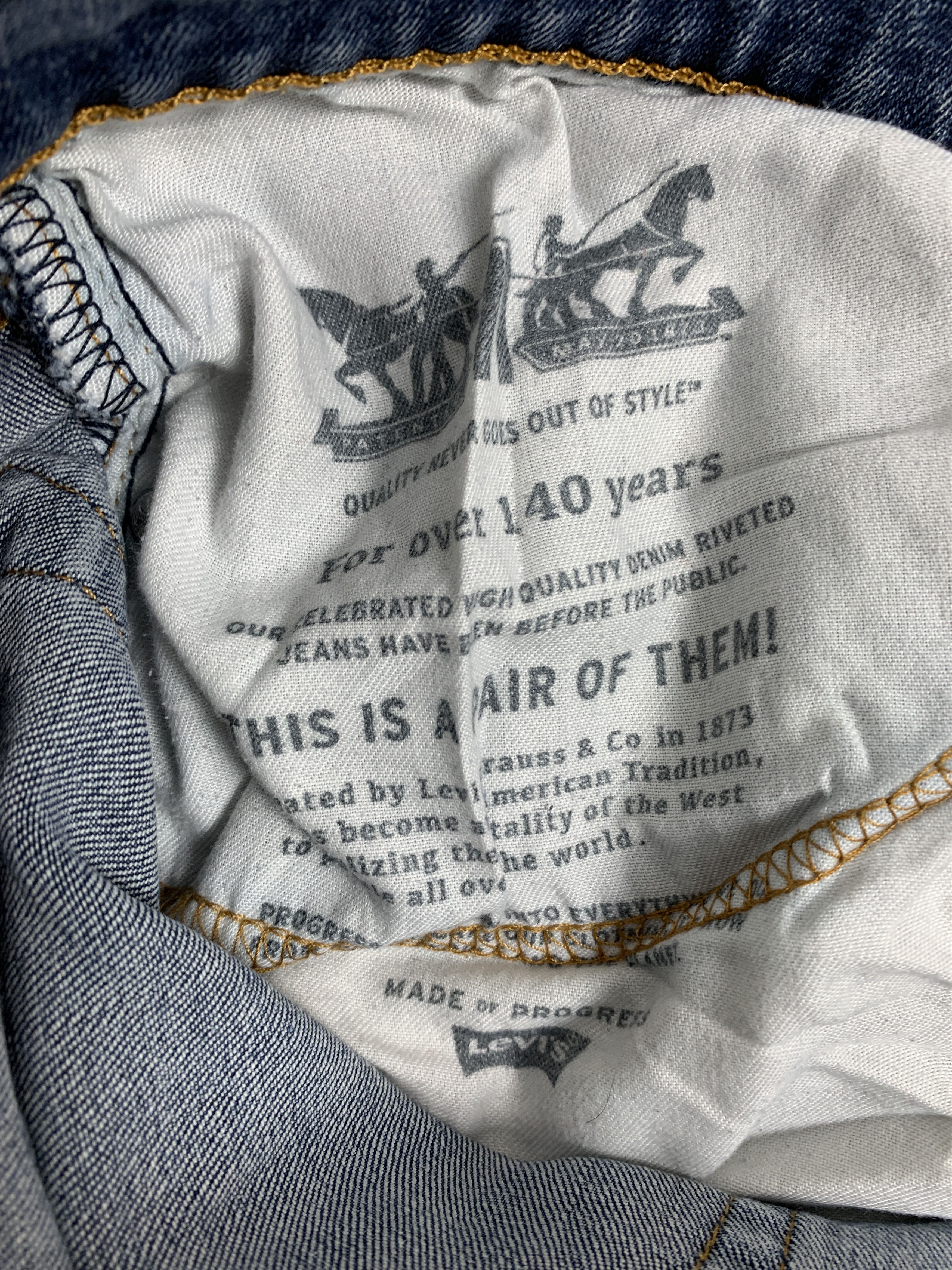 Levi's × Vintage Vintage LEVI'S 527 Boot Cut Faded Mid Wash Wi Size US 32 / EU 48 - 10 Thumbnail