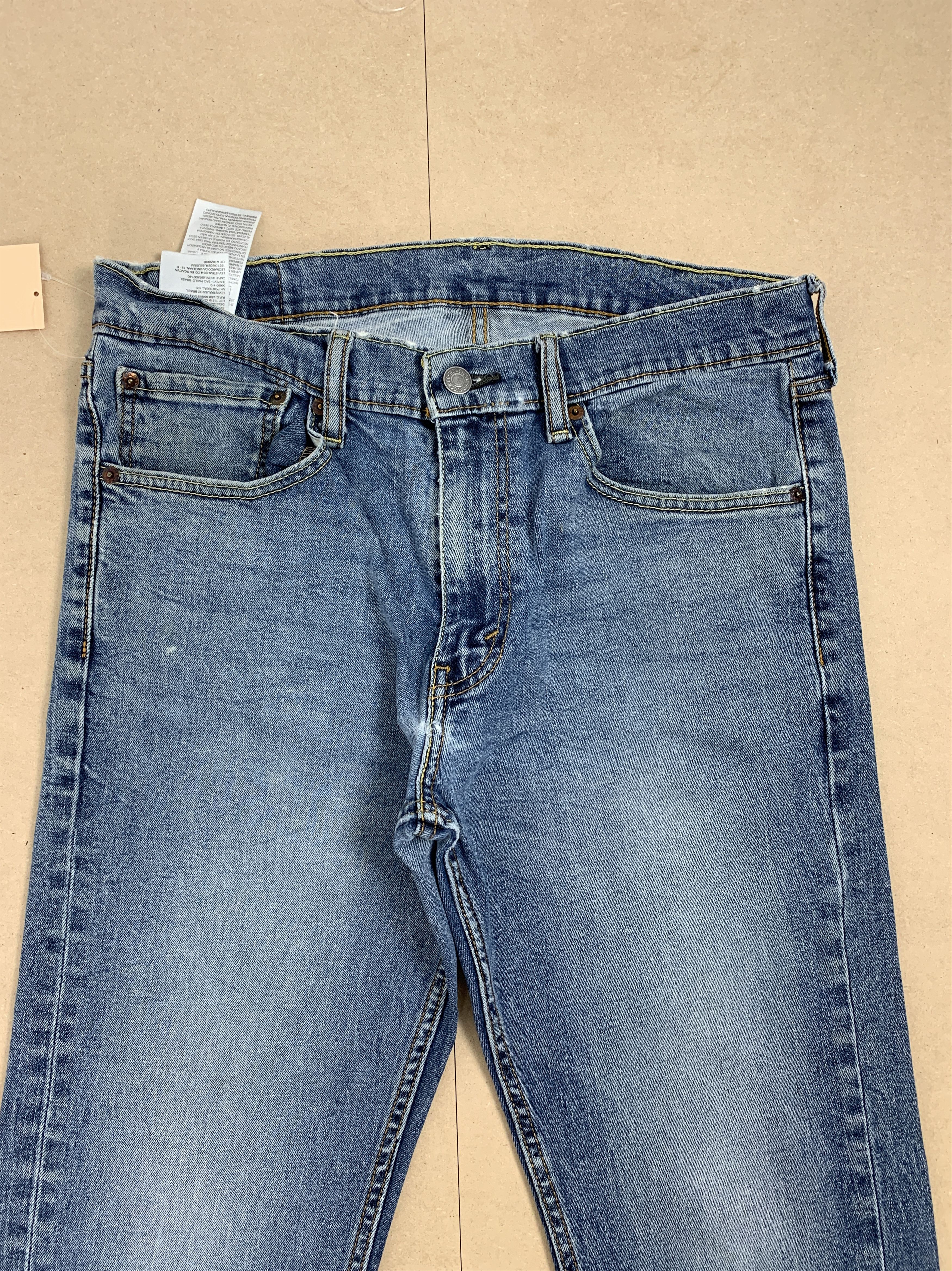 Levi's × Vintage Vintage LEVI'S 527 Boot Cut Faded Mid Wash Wi Size US 32 / EU 48 - 3 Thumbnail