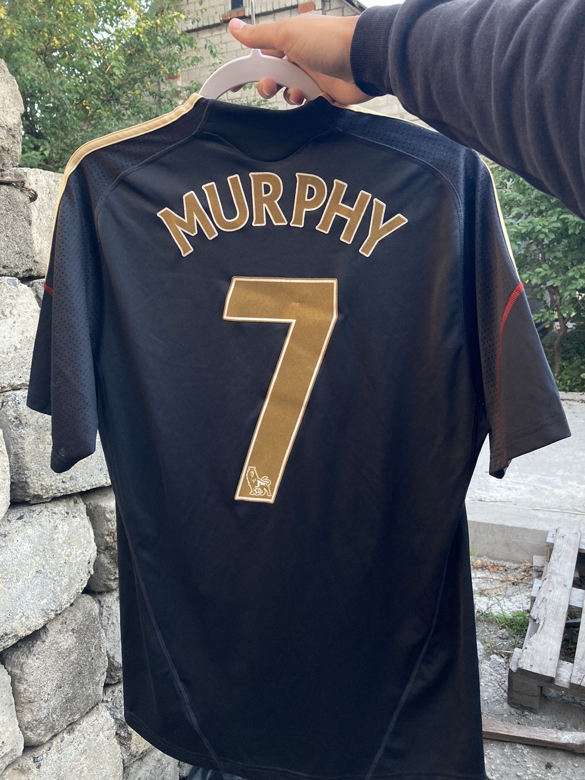 Vintage Vintage Adidas Liverpool Murphy #4 grey soccer jersey Size US M / EU 48-50 / 2 - 2 Thumbnail