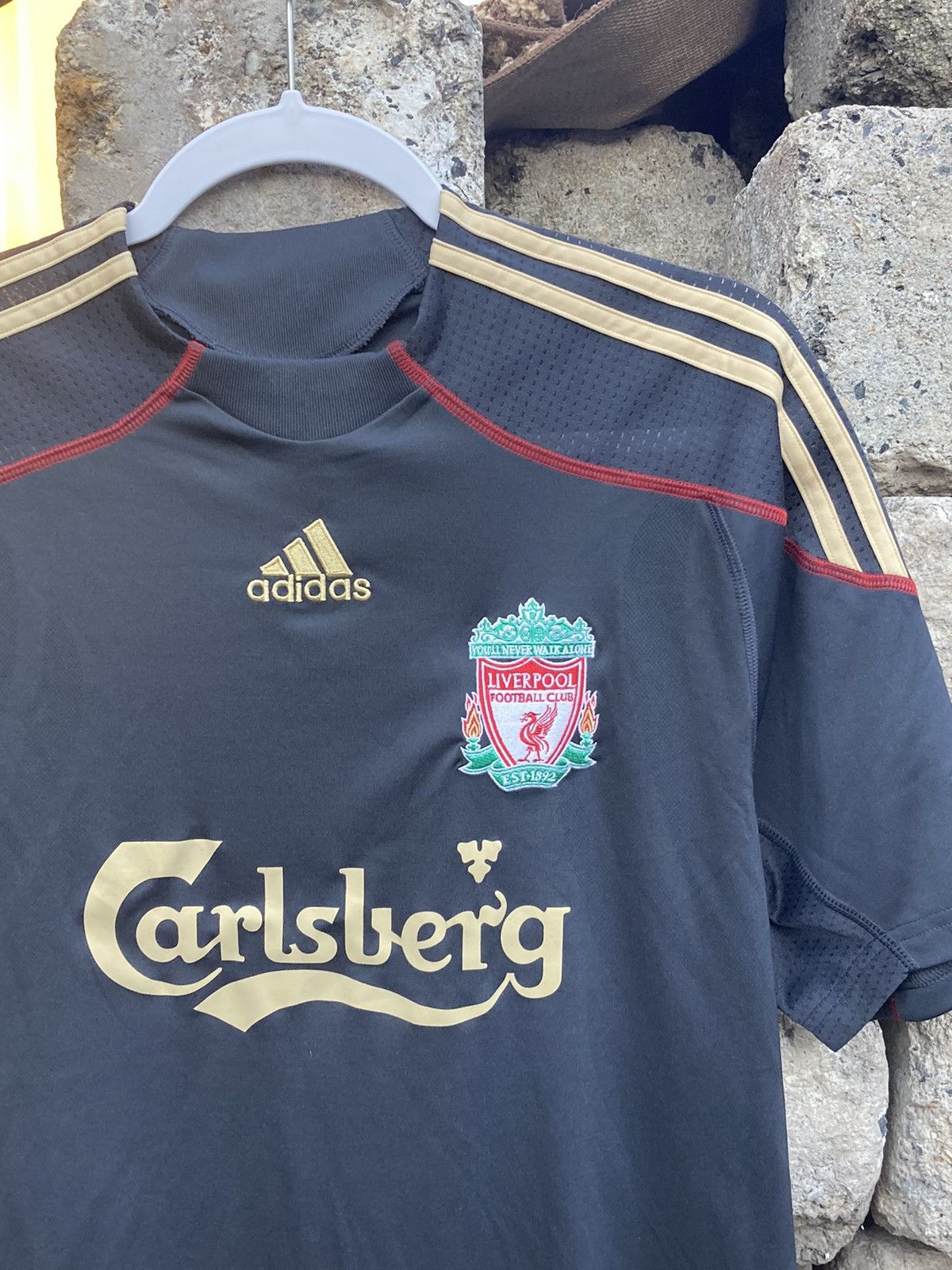 Vintage Vintage Adidas Liverpool Murphy #4 grey soccer jersey Size US M / EU 48-50 / 2 - 3 Thumbnail