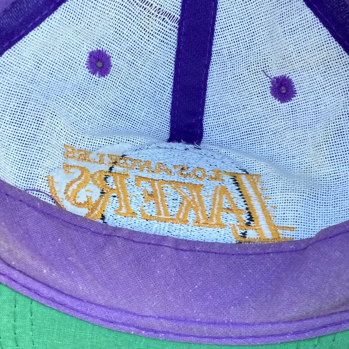 NBA × Vintage 90’s Vintage Lakers purple nba cap Size ONE SIZE - 10 Thumbnail