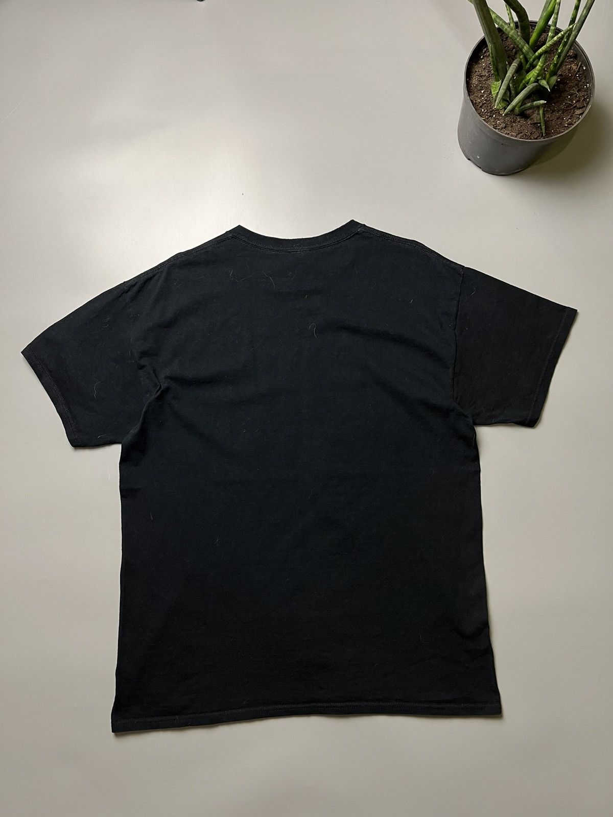 Gildan Vintage Black T shirt Ghost rider Size US L / EU 52-54 / 3 - 9 Thumbnail