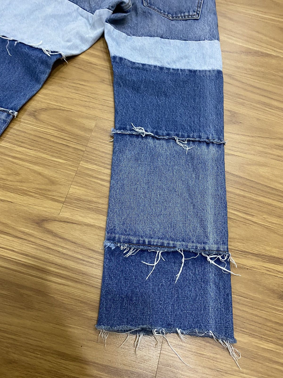 Hysteric Glamour Moussy Hagi Patchwork Jeans Size US 28 / EU 44 - 9 Thumbnail